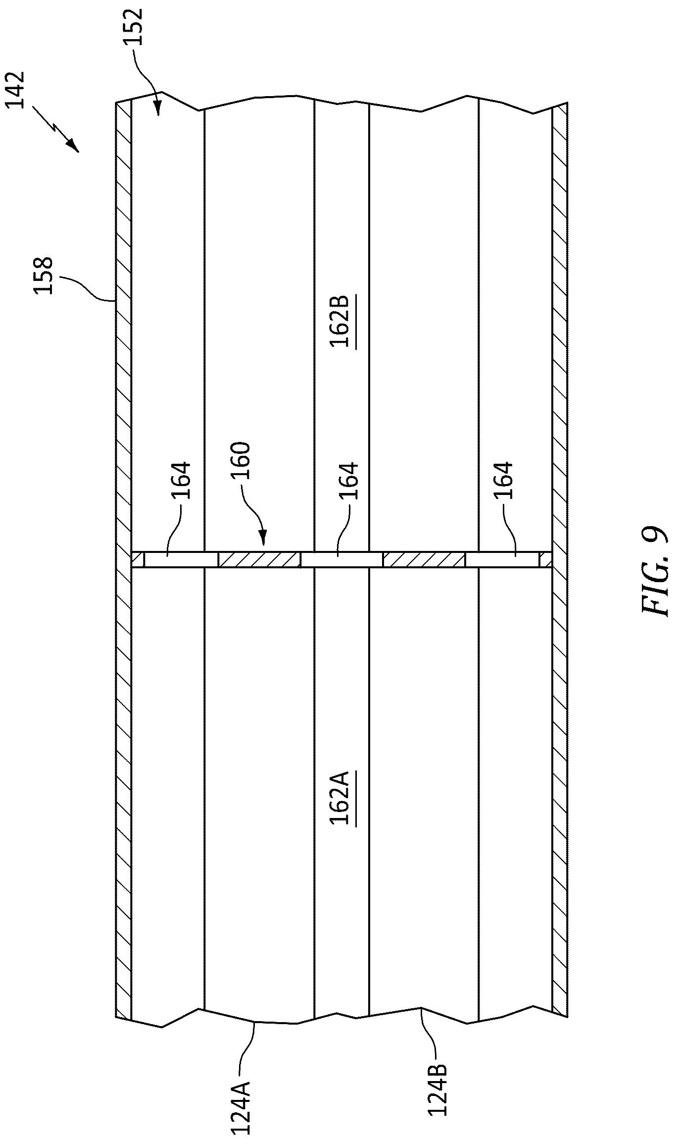 Patent US12618337 Figure 8 – Aircraft powerplant with ventilated cable conduit