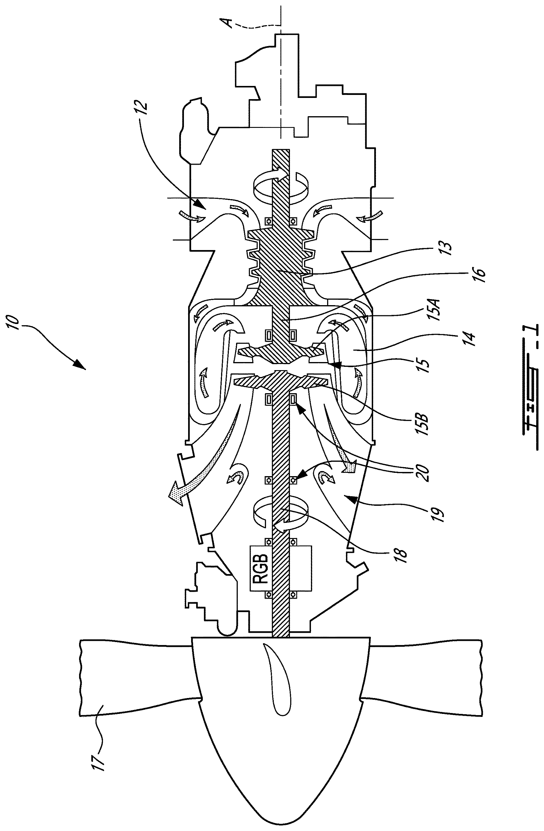 Patent US12618338 Figure 1 – Bearing with outer sleeve for squeeze film damping
