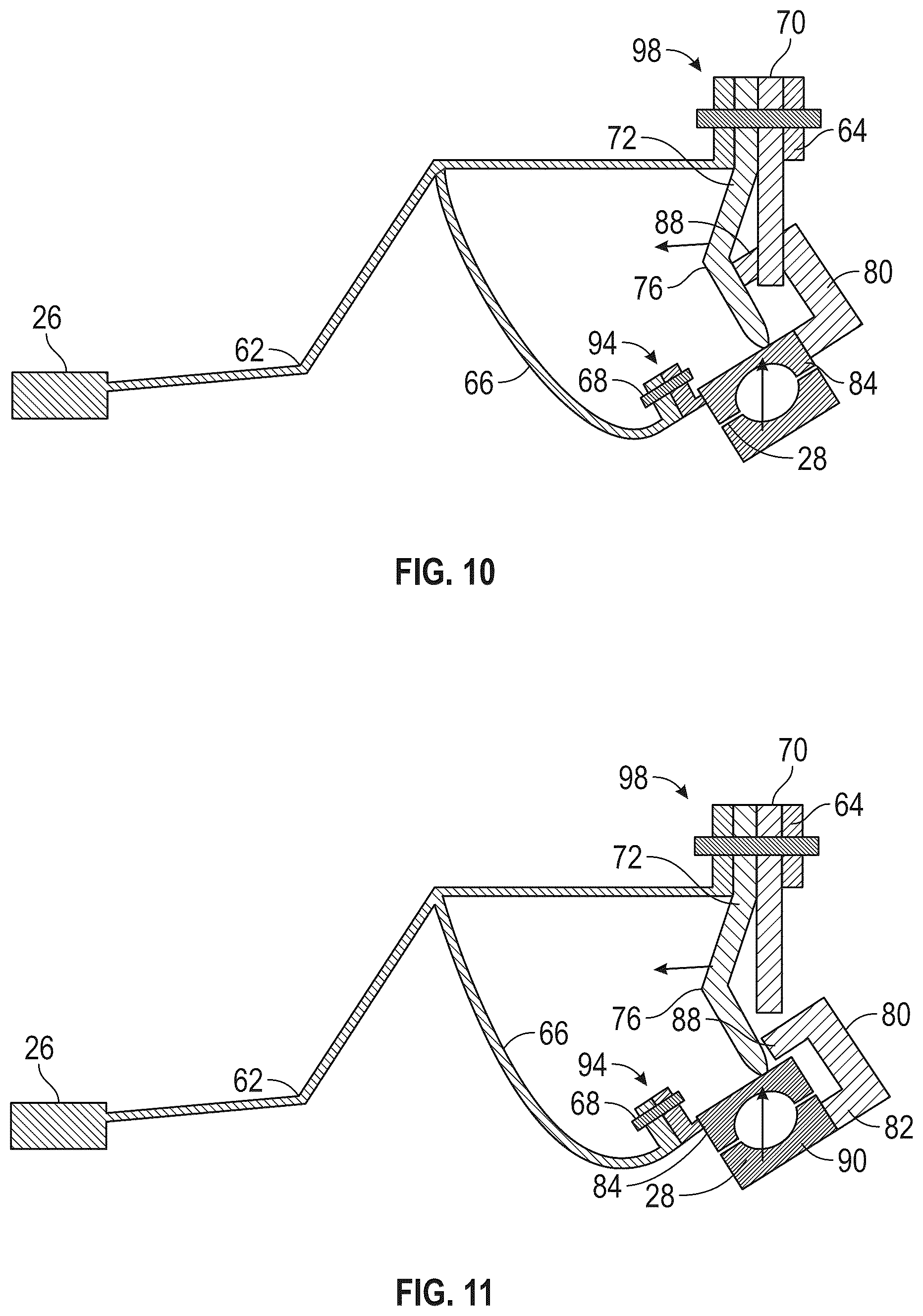 Patent US12618339 Figure 6 – Destabilizer induced buckling in spoked bearing support
