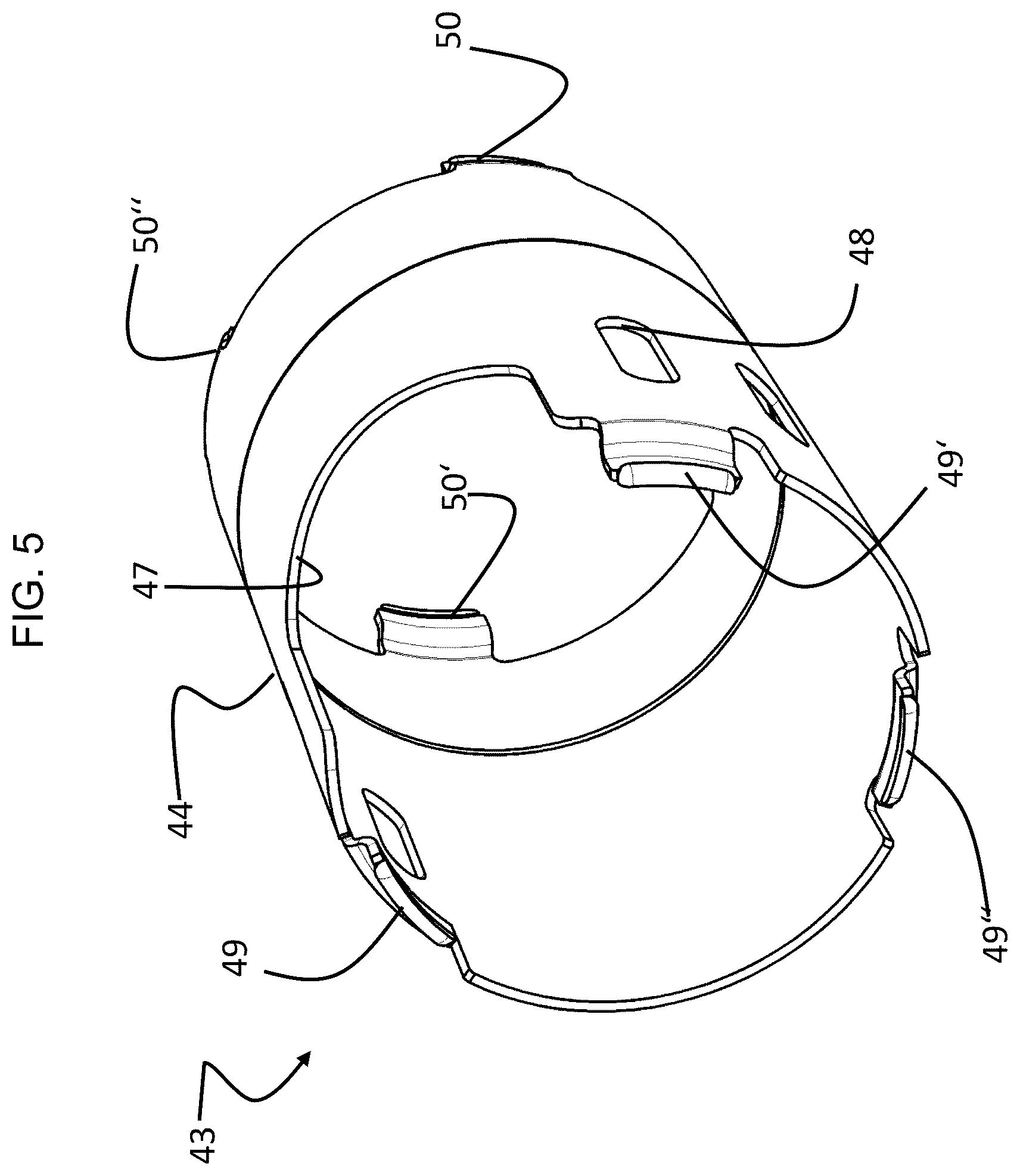 Patent US12618350 Figure 5 – Mixer arrangement for mixing an injection medium injectable by an injector with the exhaust gas of an internal combustion engine