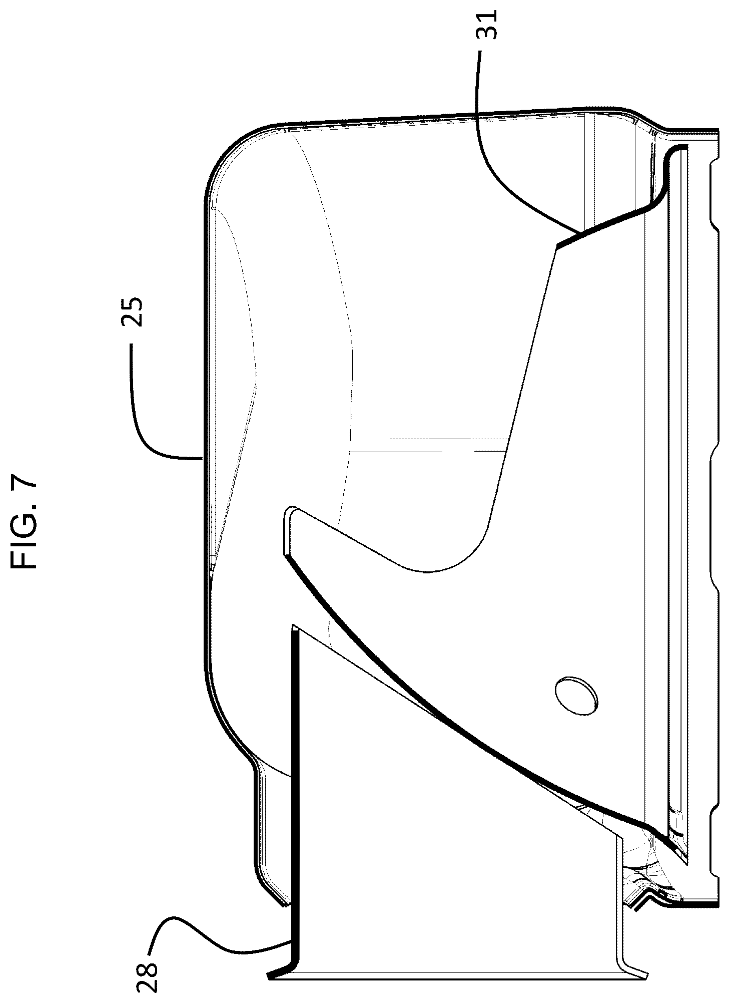 Patent US12618350 Figure 7 – Mixer arrangement for mixing an injection medium injectable by an injector with the exhaust gas of an internal combustion engine