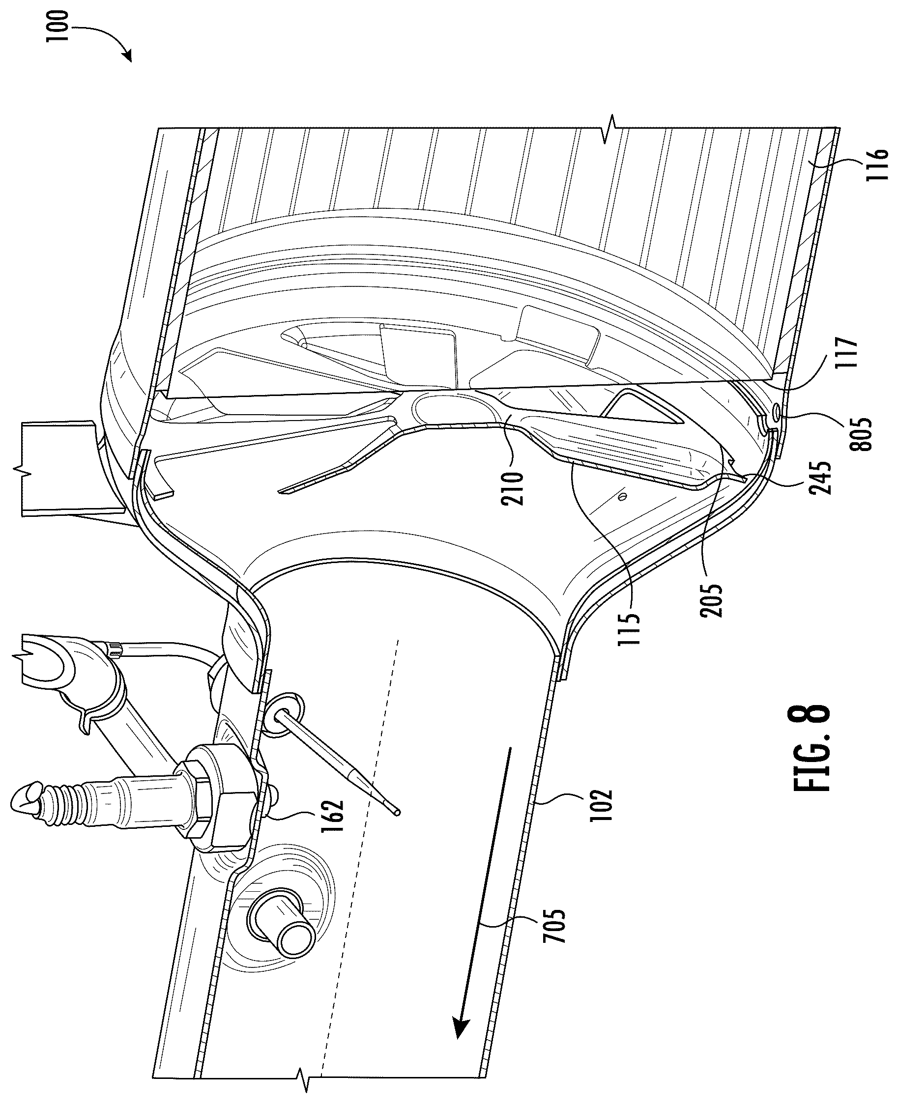 Patent US12618351 Figure 8 – Systems and methods for mixing exhaust gas