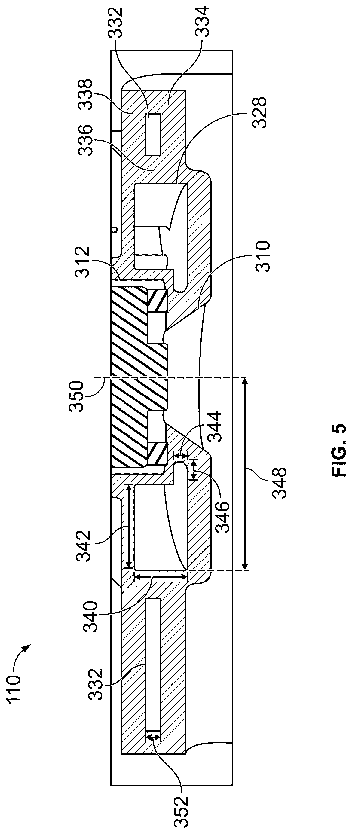 Patent US12618355 Figure 5 – Exhaust conduit assembly