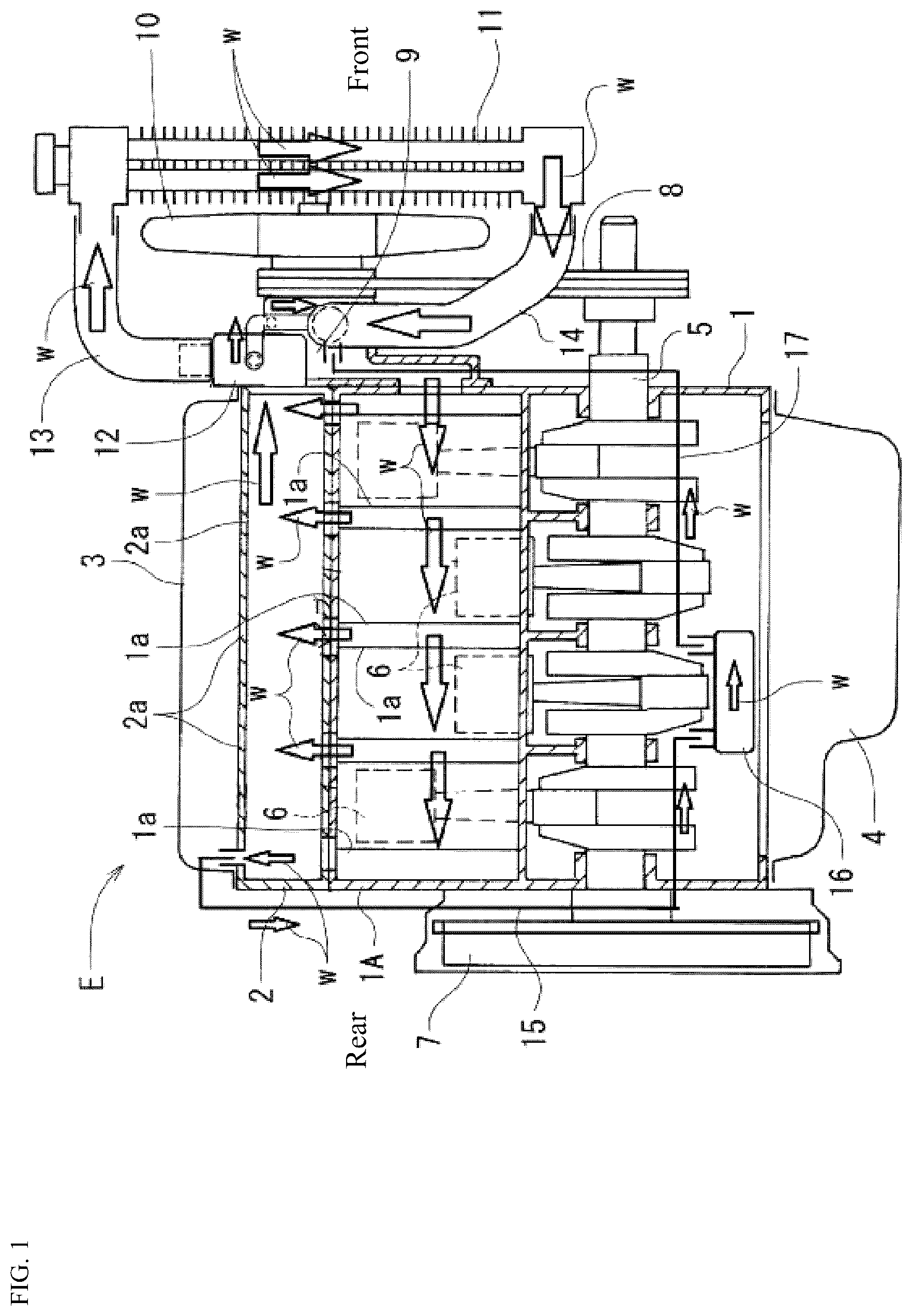 Patent US12618356 Figure 1 – Cylinder head structure