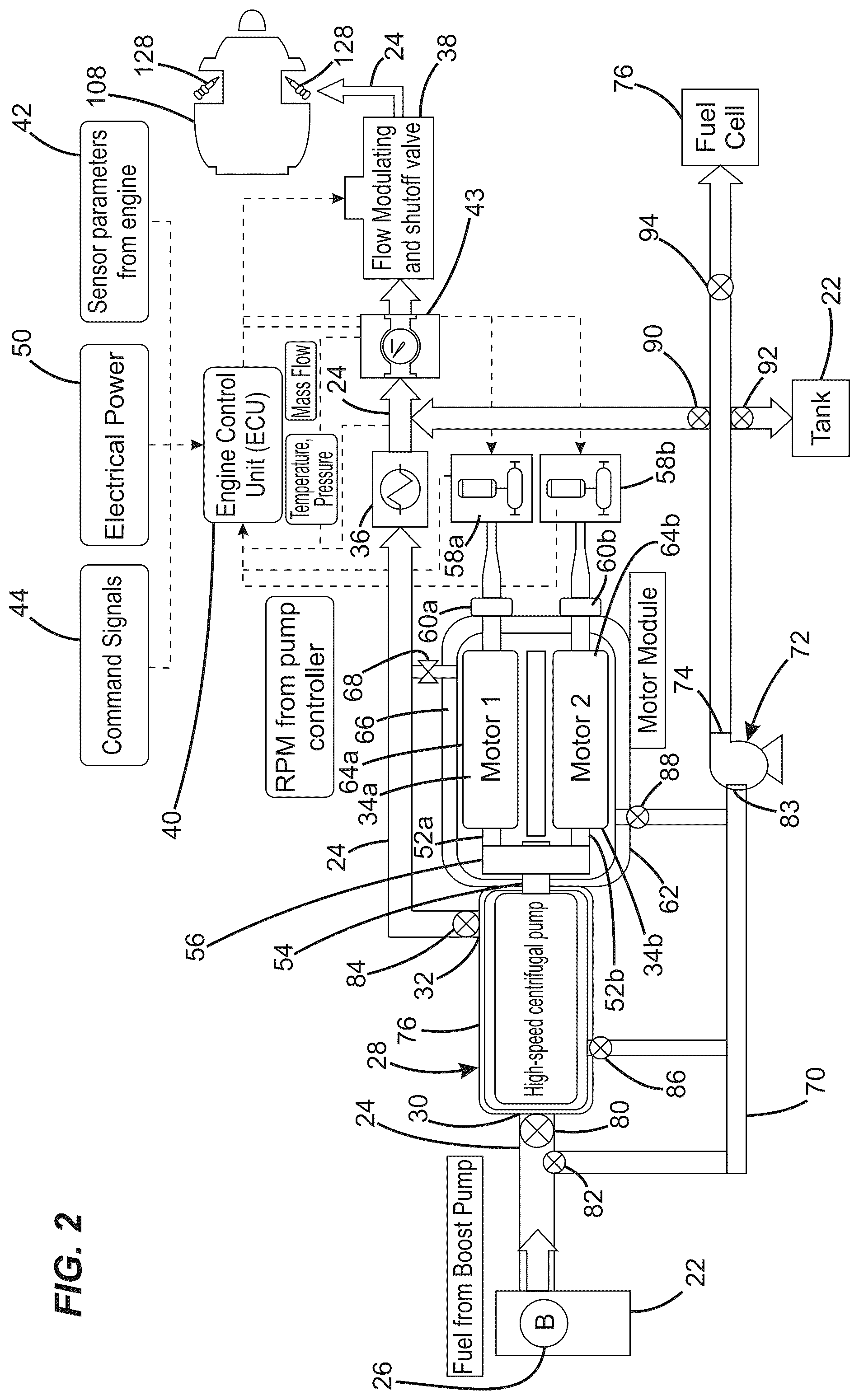 Patent US12618360 Figure 2 – Liquid hydrogen pumping system