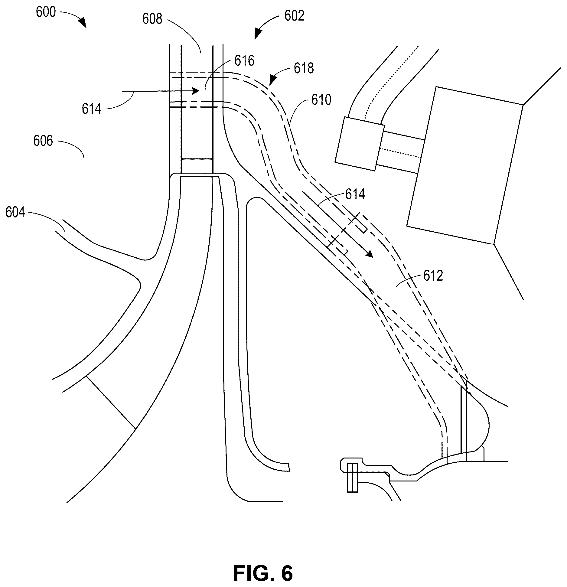 Patent US12618362 Figure 6 – Methods and apparatus to provide cross-diffuser bleed