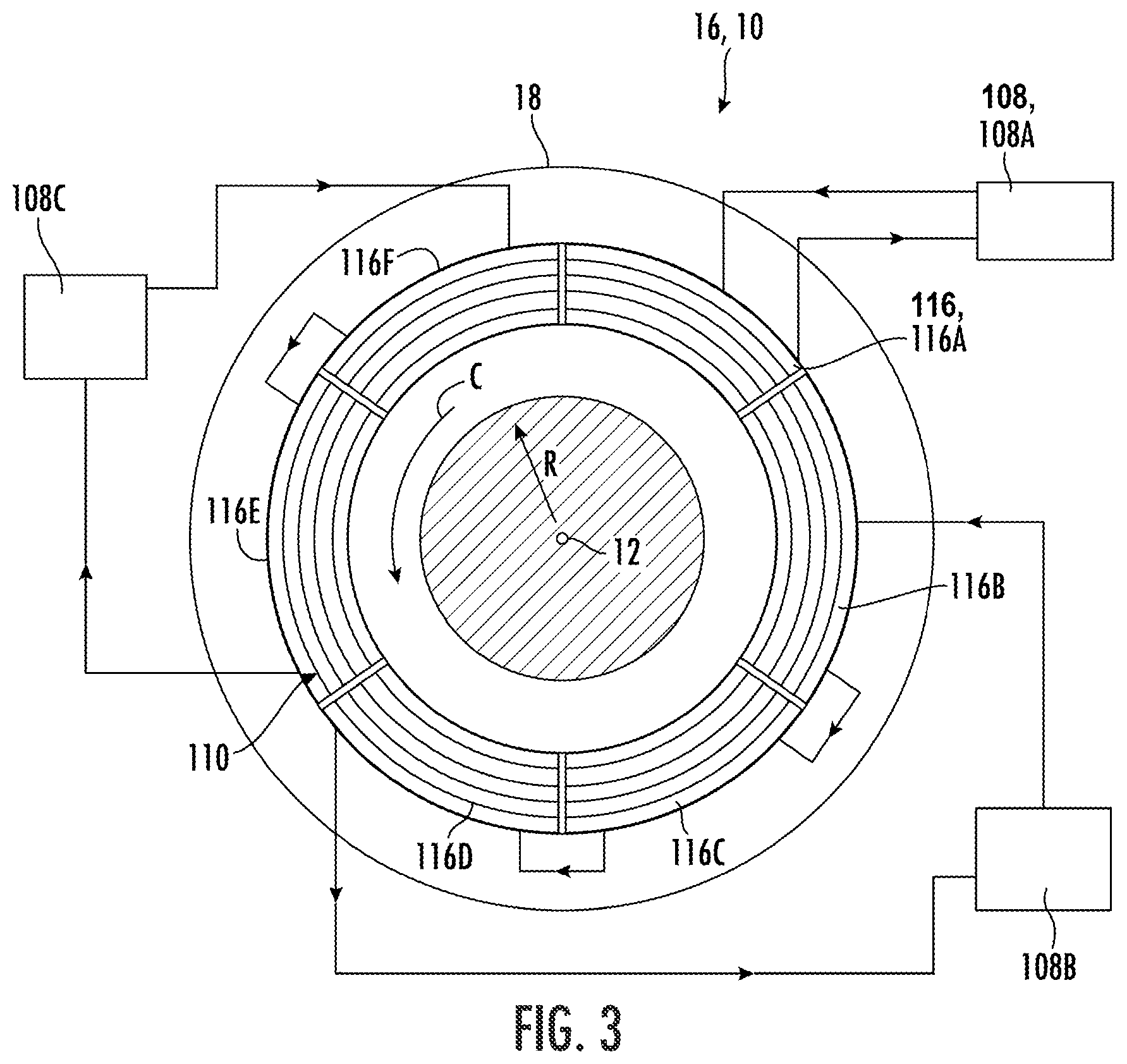 Patent US12618368 Figure 3 – Gas turbine engine