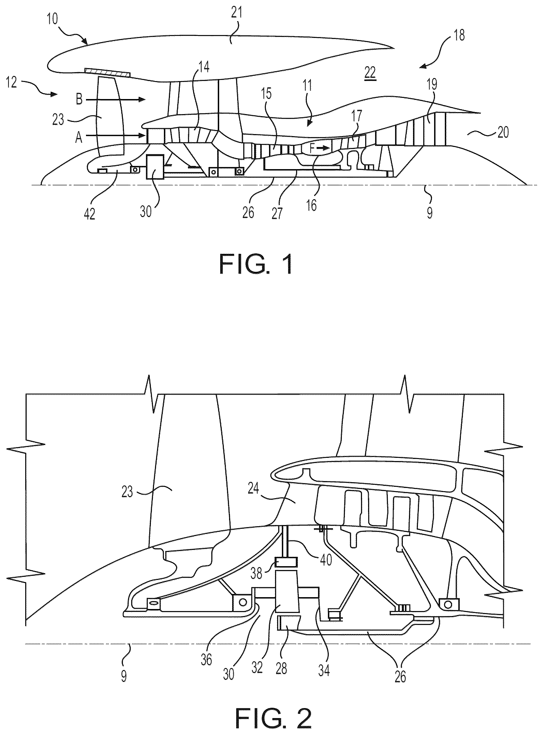 Patent US12618370 Figure 1 – Emissions of non-volatile particulate matter from gas turbine engines combusting sustainable aviation fuel and fossil-based hydrocarbon fuel