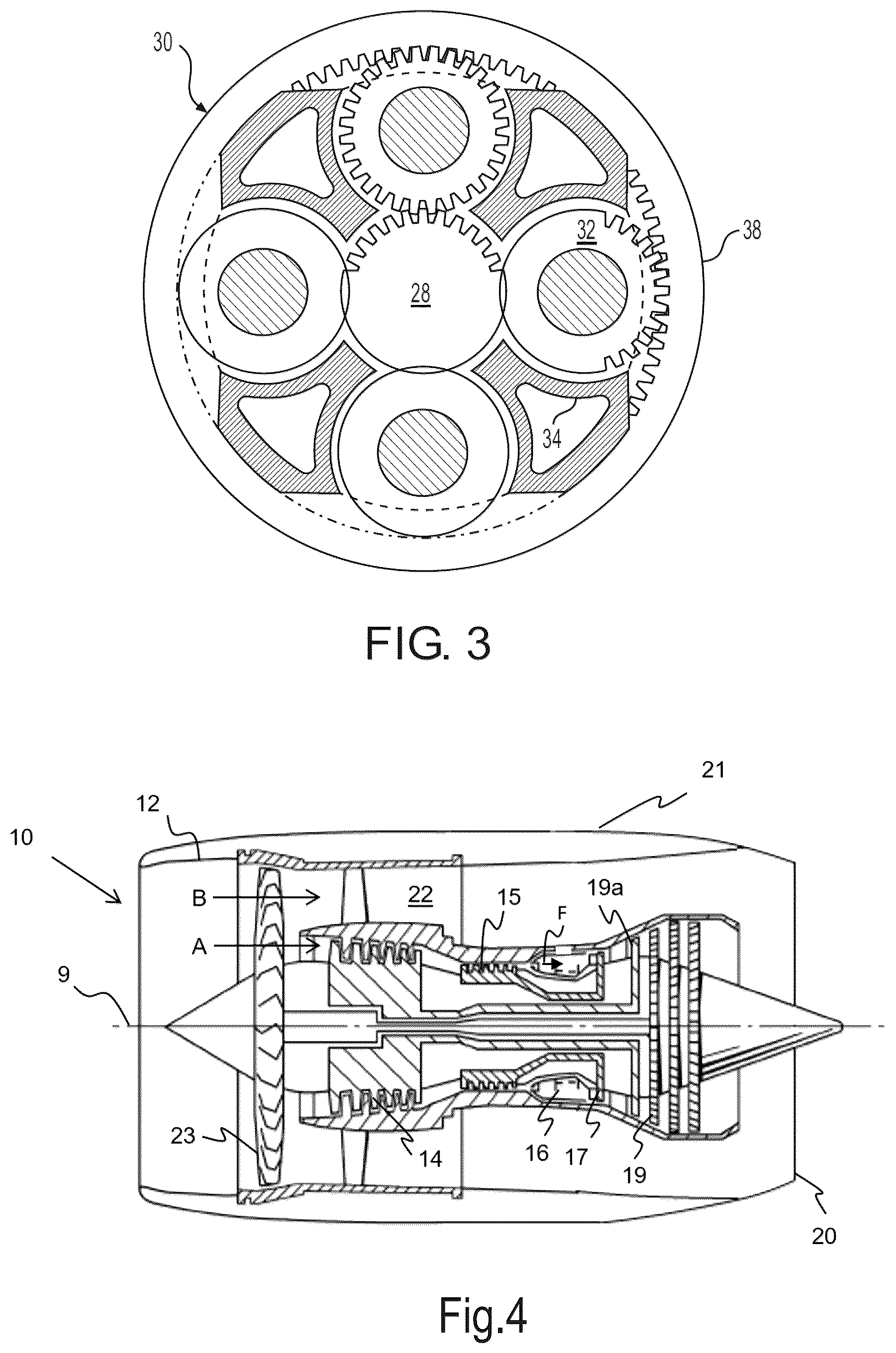 Patent US12618370 Figure 2 – Emissions of non-volatile particulate matter from gas turbine engines combusting sustainable aviation fuel and fossil-based hydrocarbon fuel