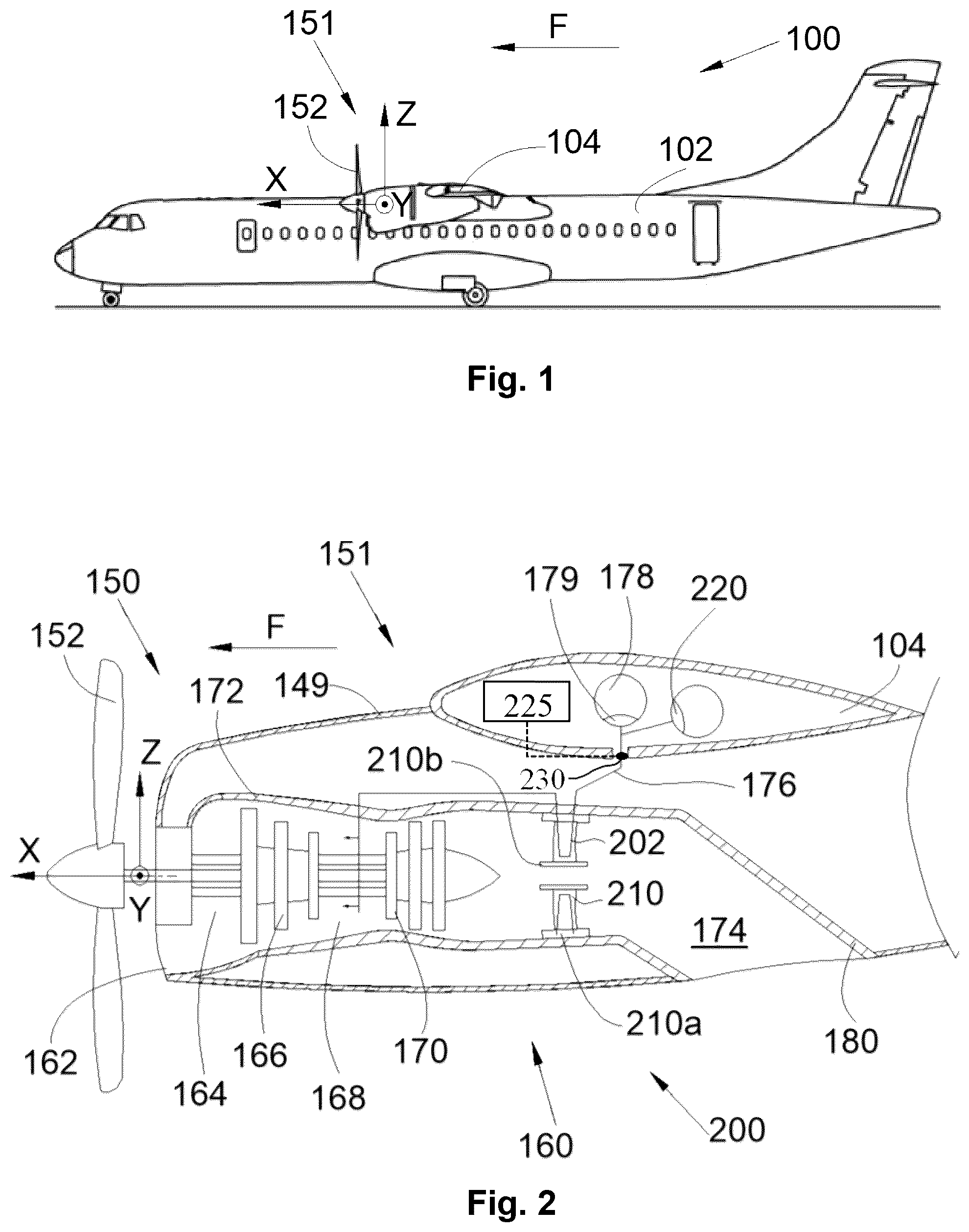 Patent US12618372 Figure 1 – Propulsion assembly for an aircraft