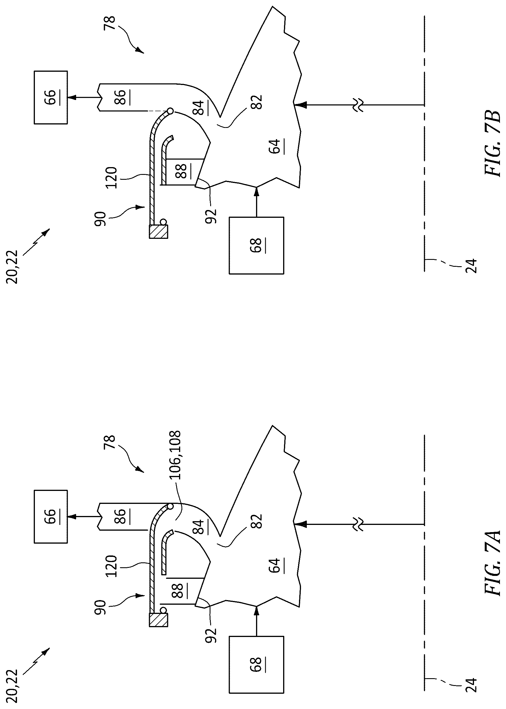 Patent US12618376 Figure 8 – Bleeding core air from a turbine engine core flowpath