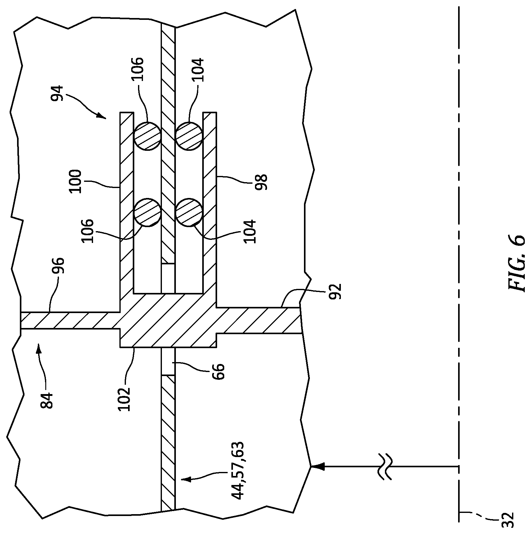 Patent US12618380 Figure 7 – Variable area nozzle for an aircraft engine