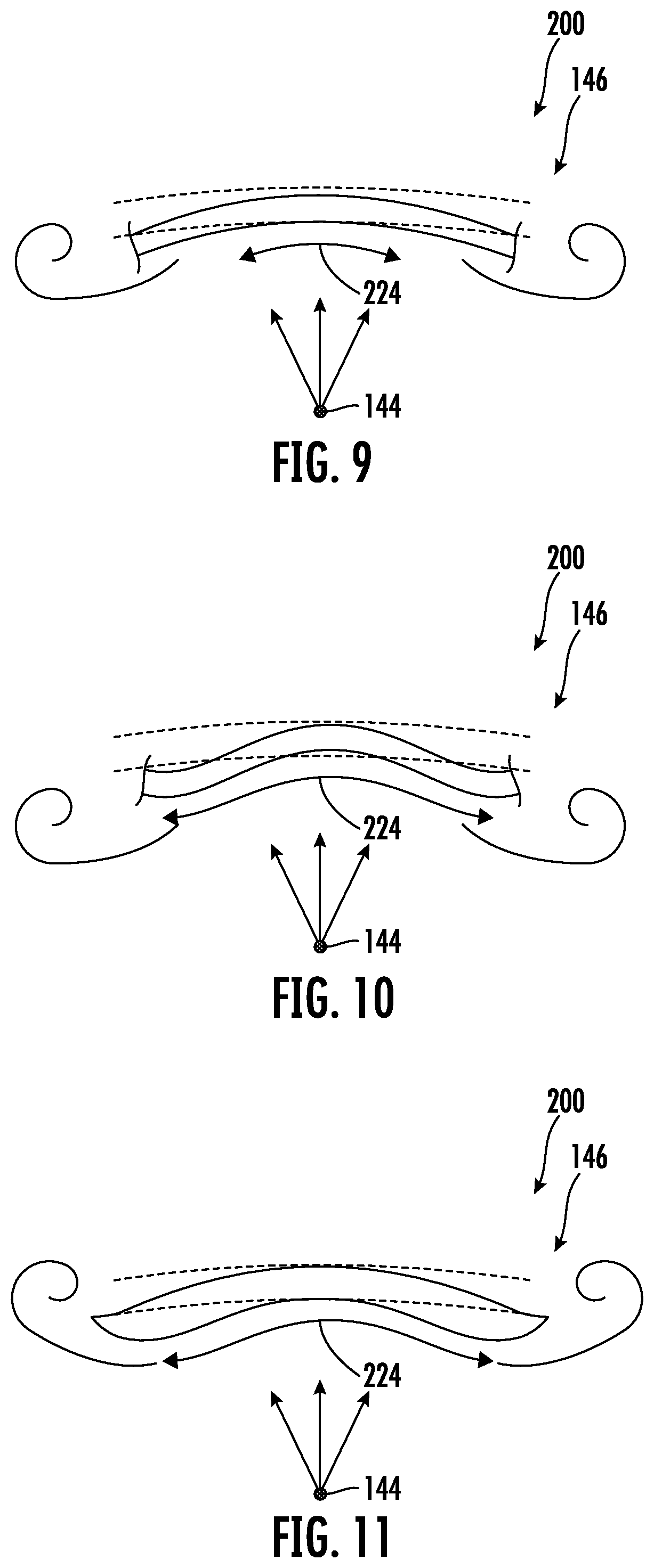 Patent US12618381 Figure 9 – Gas turbine exhaust nozzle noise abatement