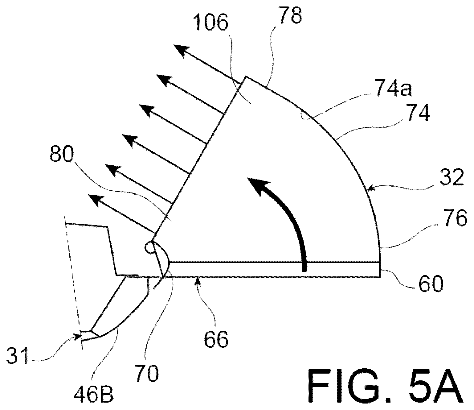 Patent US12618382 Figure 4 – Thrust reverser comprising at least one deployable deflecting membrane
