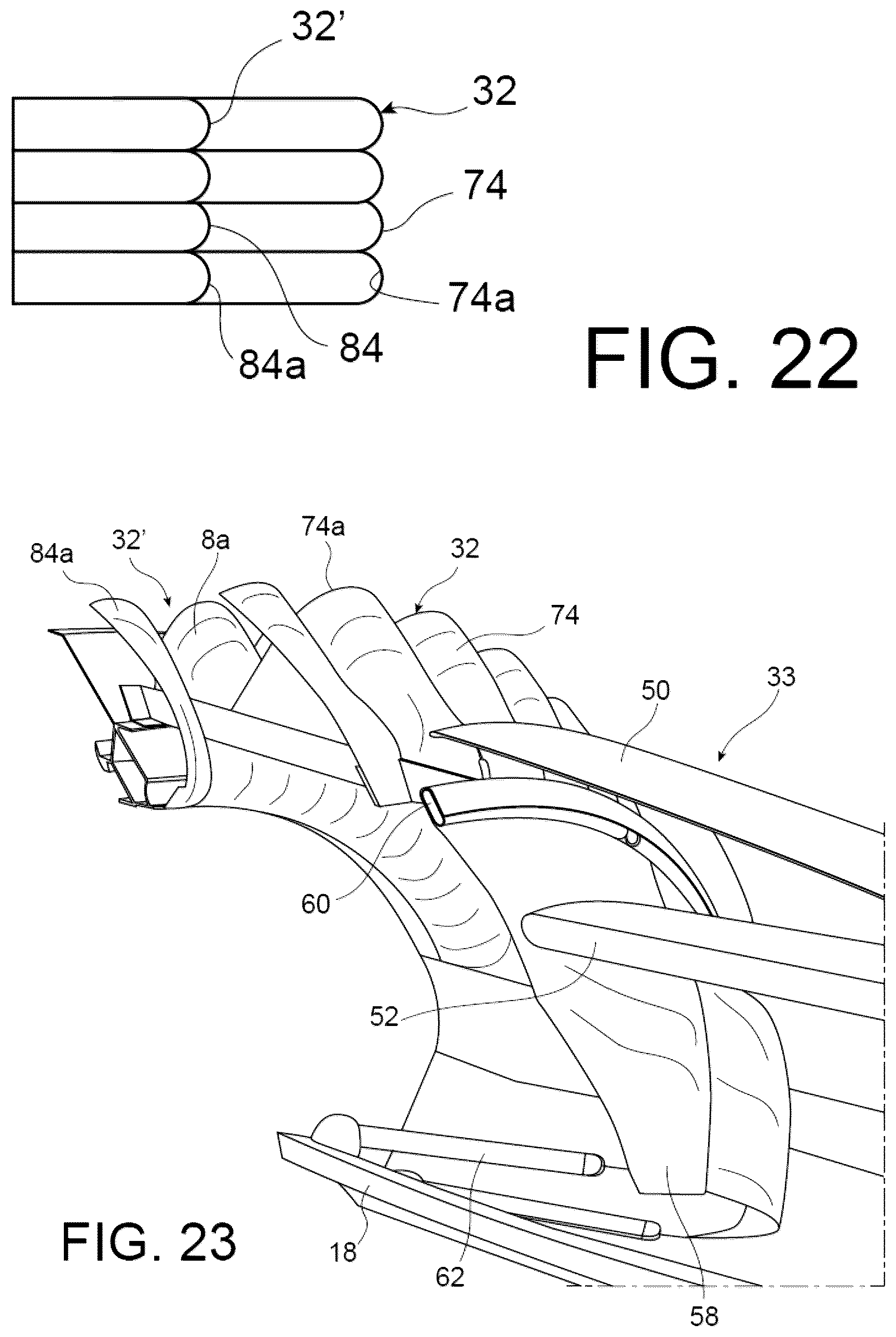 Patent US12618382 Figure 17 – Thrust reverser comprising at least one deployable deflecting membrane