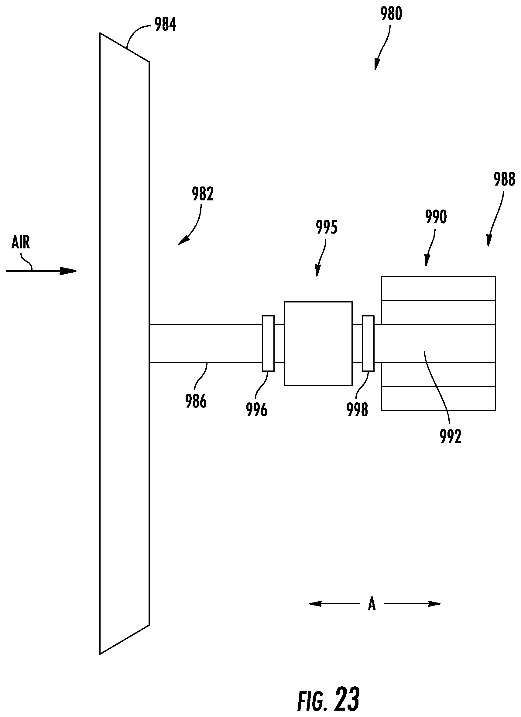 Patent US12618385 Figure 18 – Hybrid-electric propulsion system equipped with a coupler for switching between modes of operation