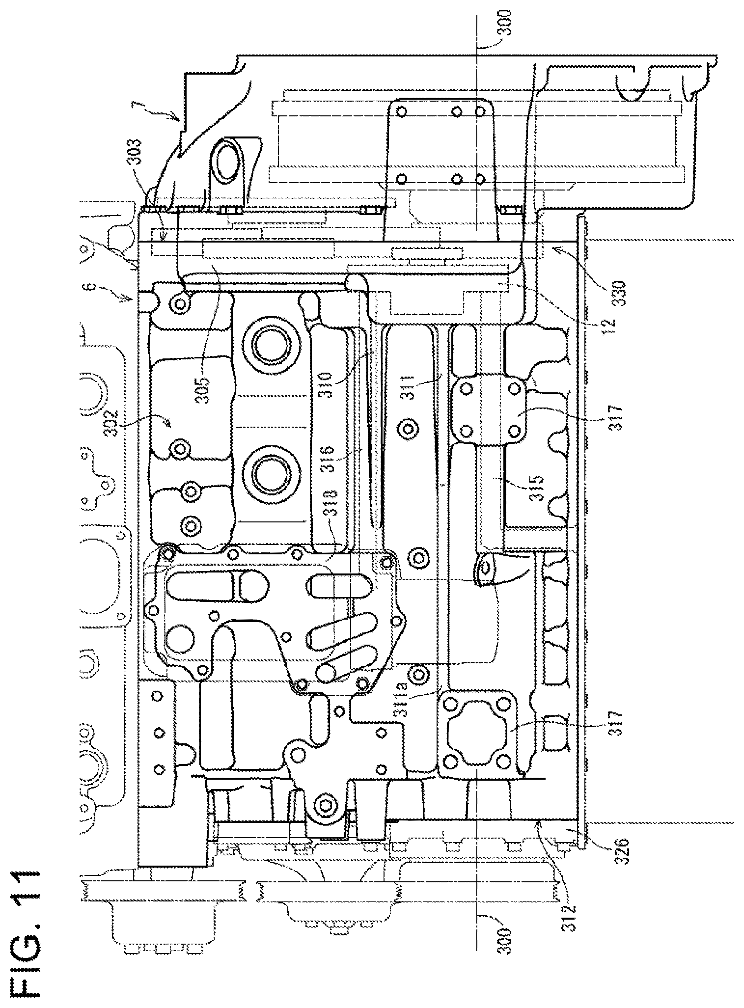 Patent US12618388 Figure 11 – Engine device