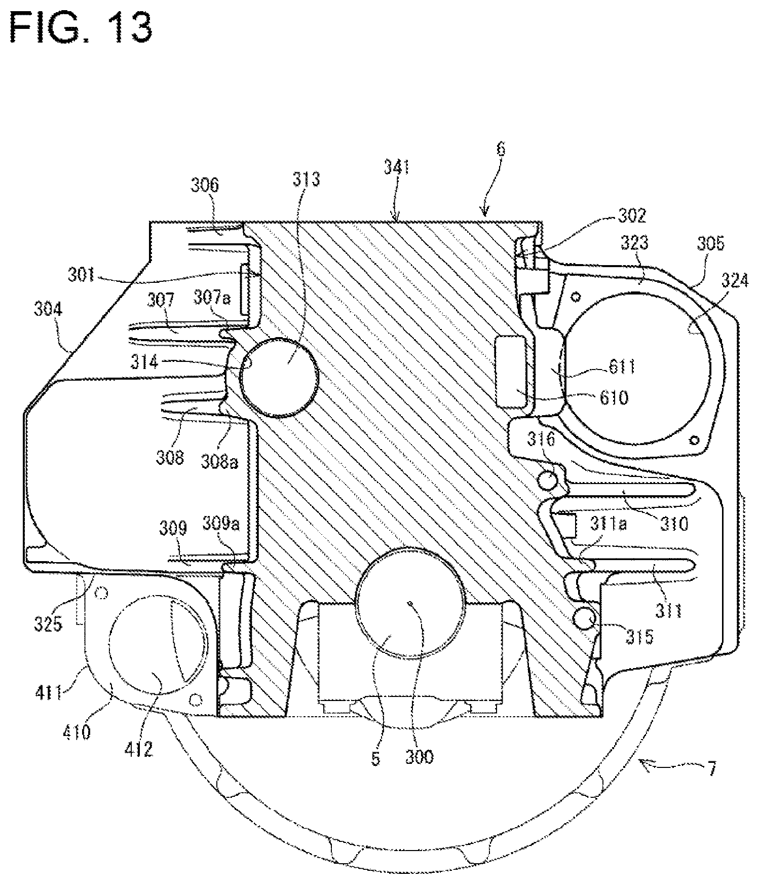 Patent US12618388 Figure 13 – Engine device