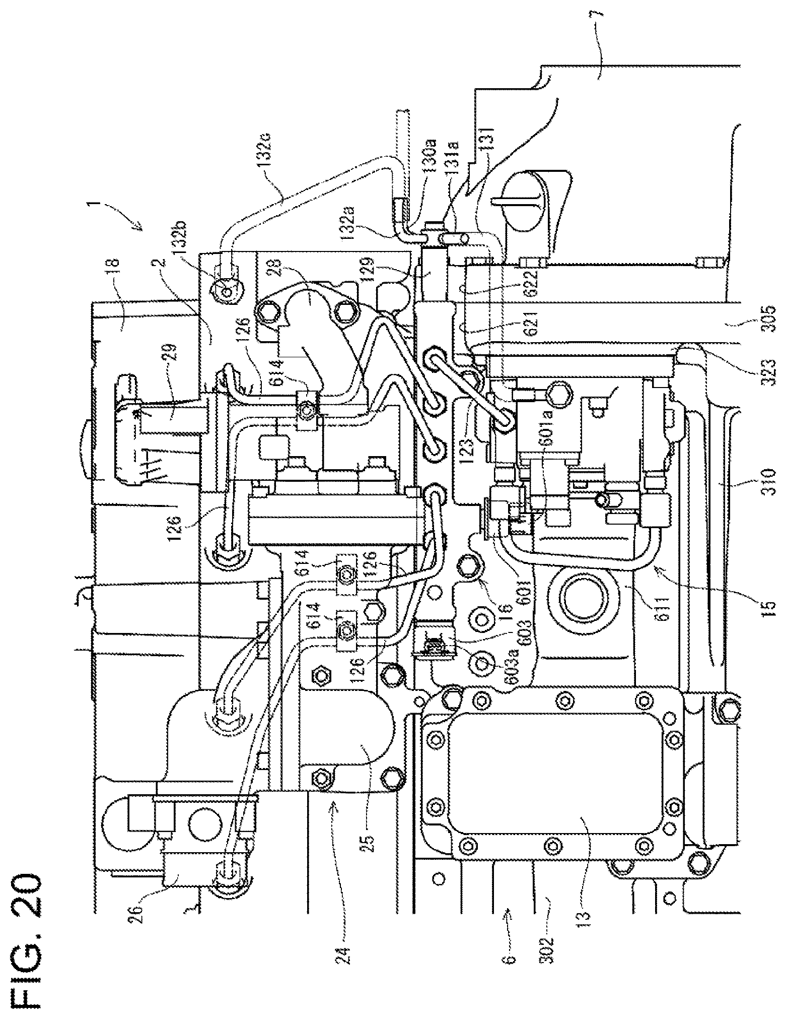 Patent US12618388 Figure 20 – Engine device