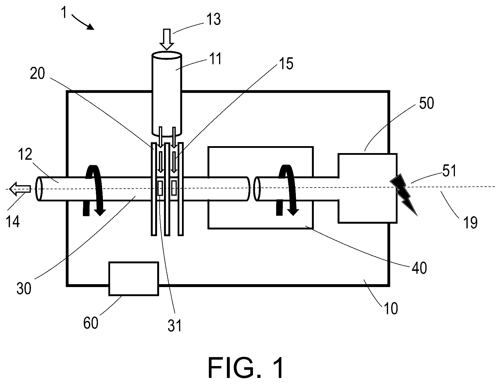 Patent US12618390 Figure 1 – Fluid turbine system and method of use