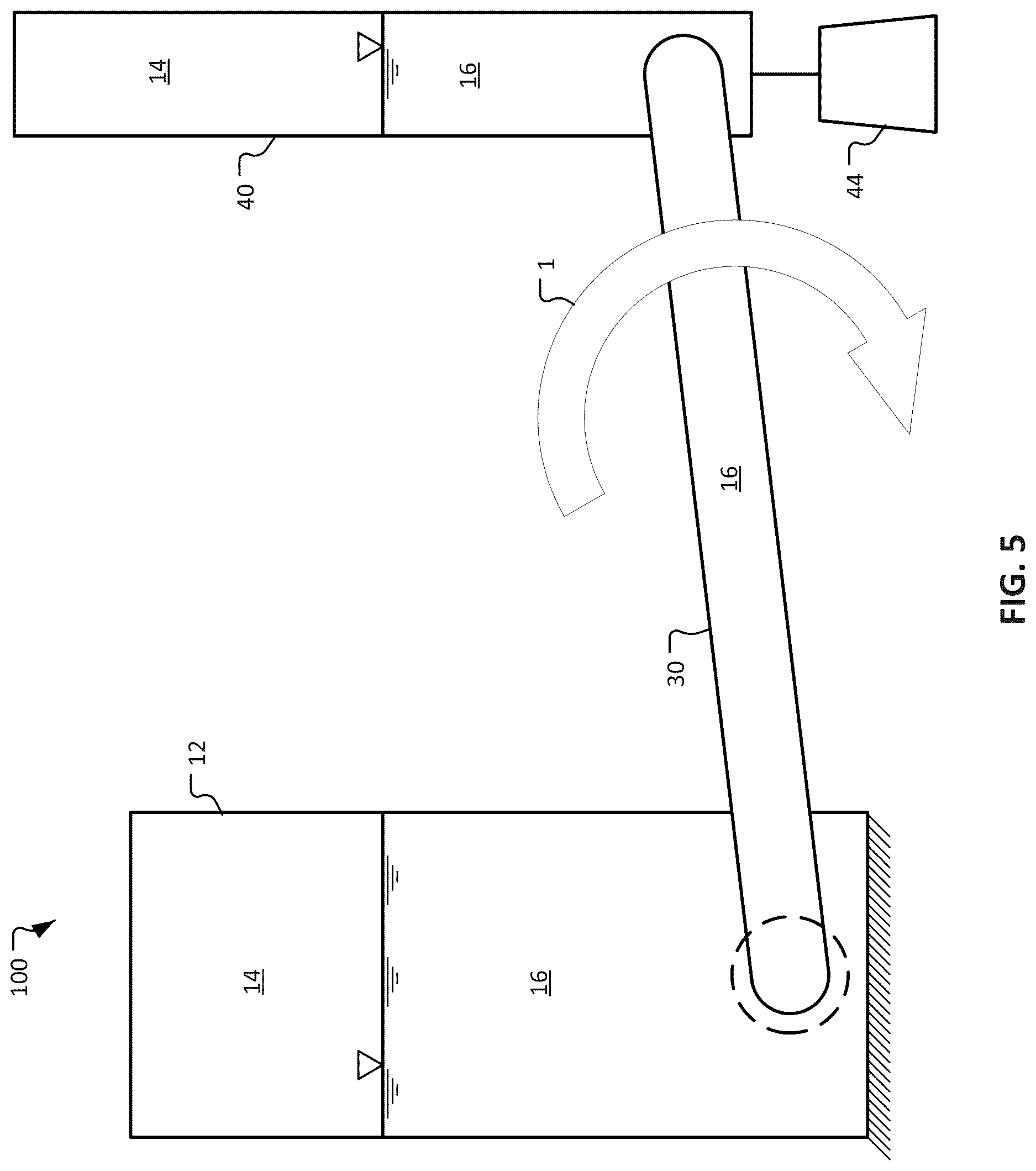 Patent US12618392 Figure 5 – Communicating fluid vessel engine systems