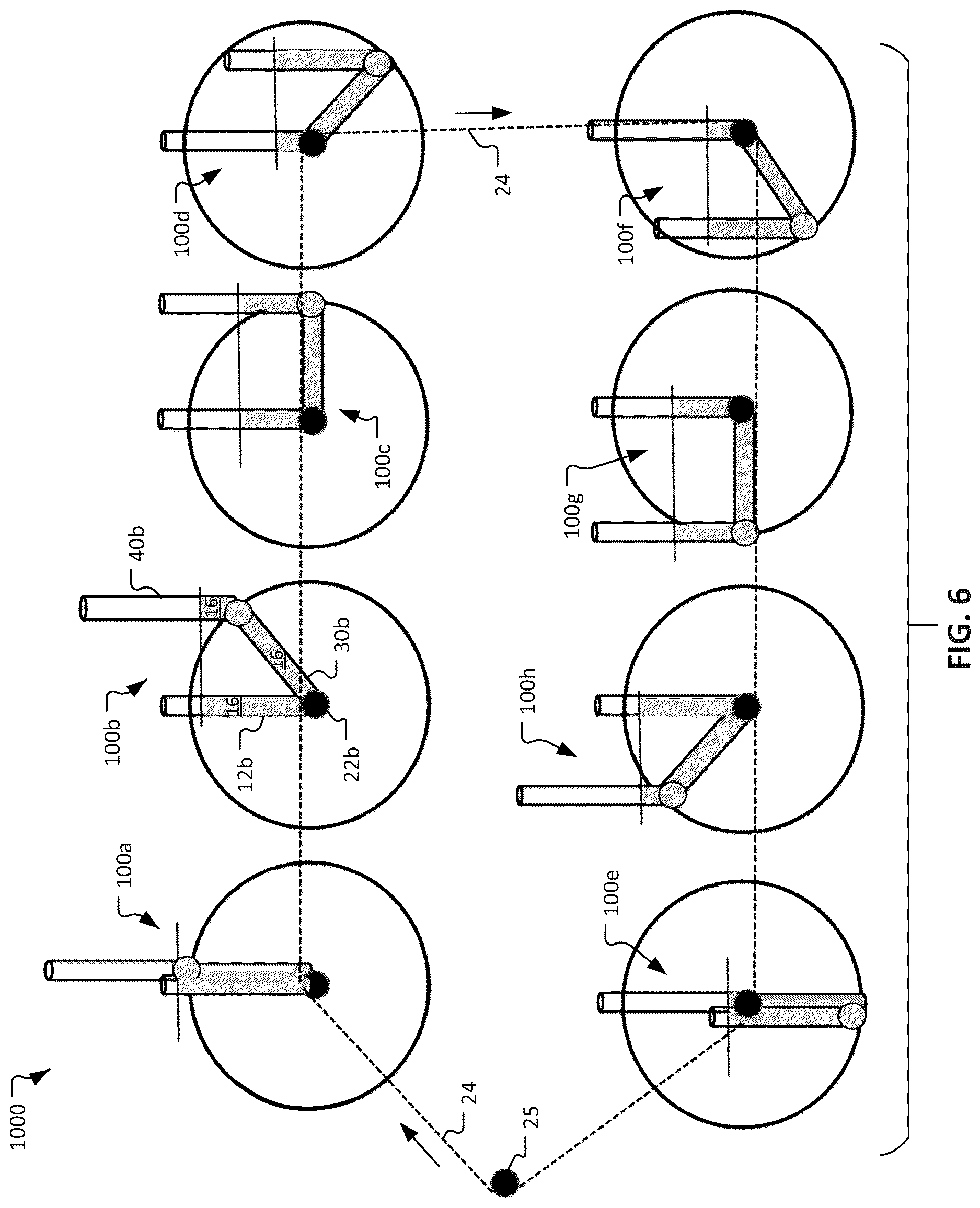 Patent US12618392 Figure 6 – Communicating fluid vessel engine systems