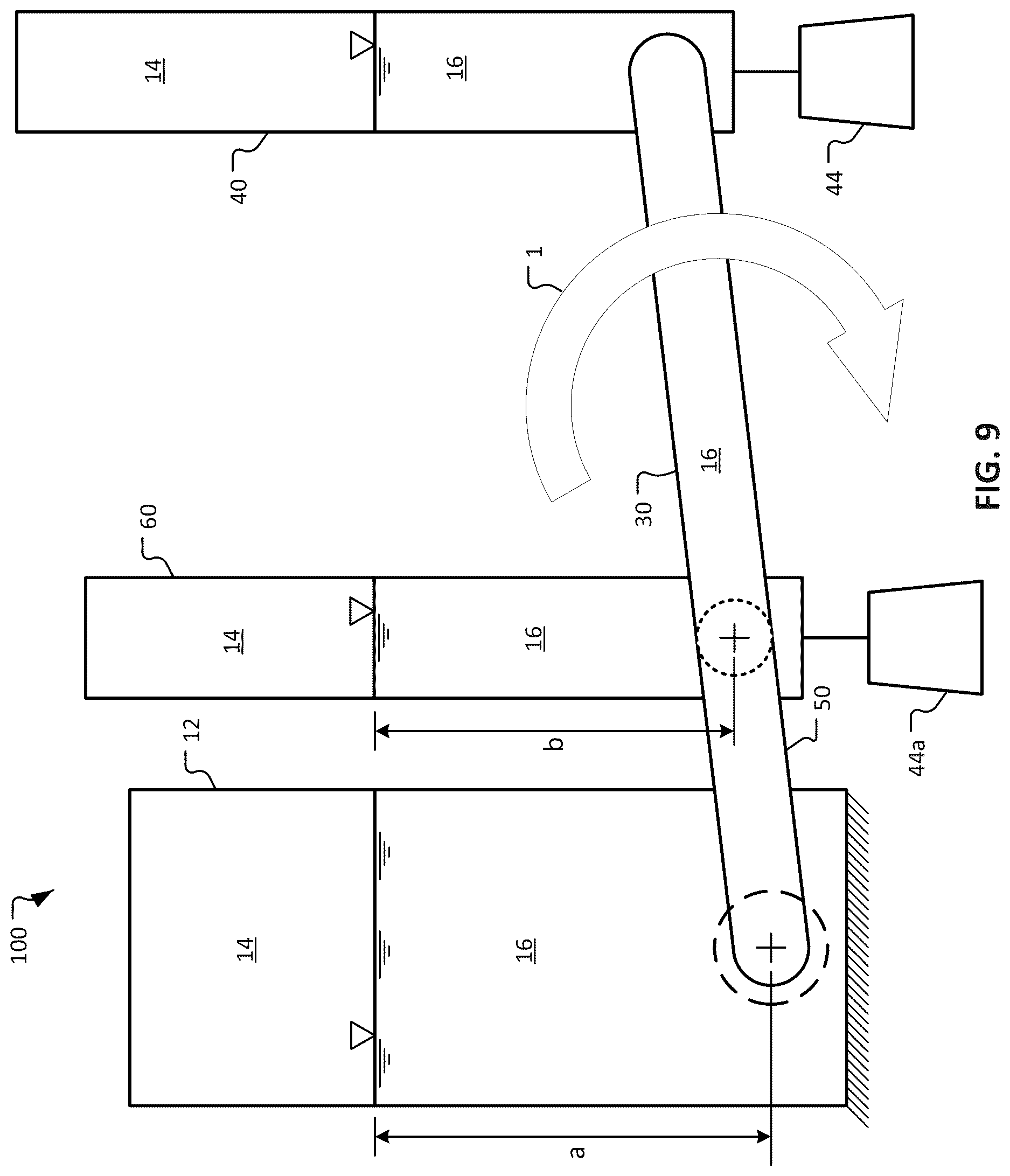 Patent US12618392 Figure 9 – Communicating fluid vessel engine systems