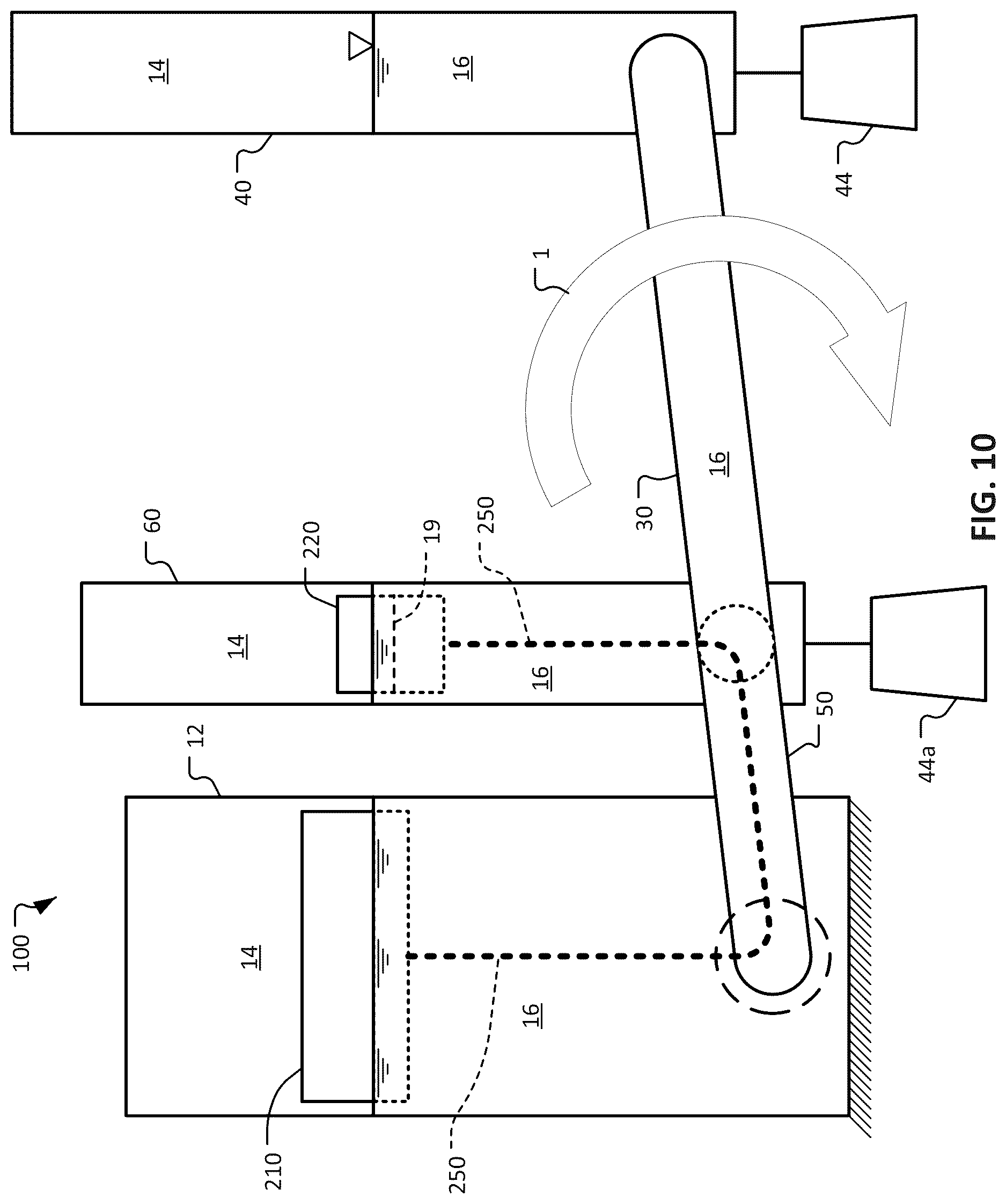 Patent US12618392 Figure 10 – Communicating fluid vessel engine systems
