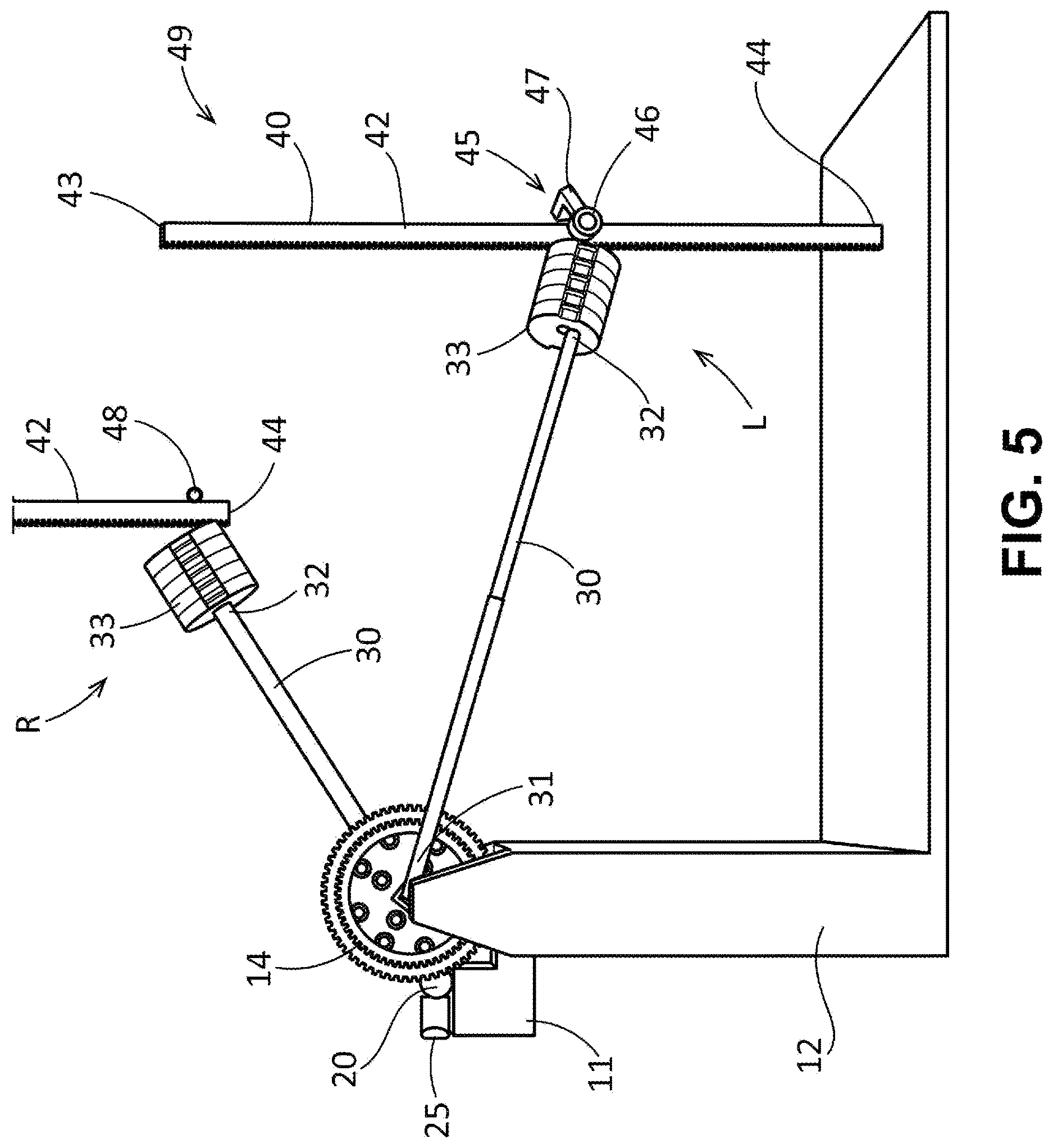 Patent US12618396 Figure 5 – Gravity driven power generator