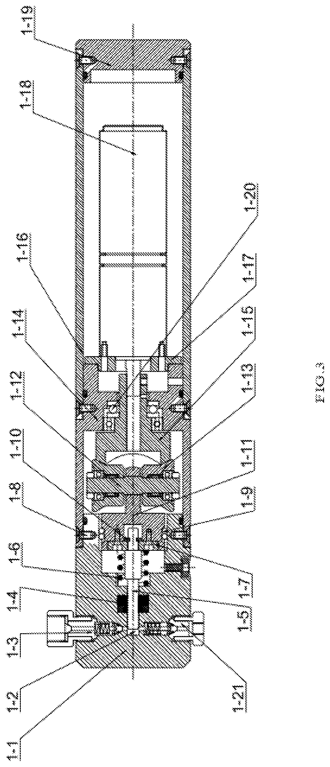 Patent US12618398 Figure 3 – Active pressure compensator for deep-sea sampling and pressure compensation method thereof
