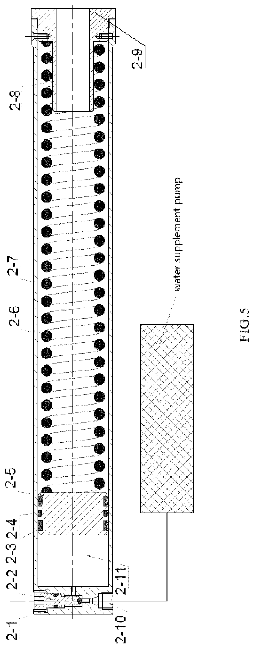 Patent US12618398 Figure 5 – Active pressure compensator for deep-sea sampling and pressure compensation method thereof