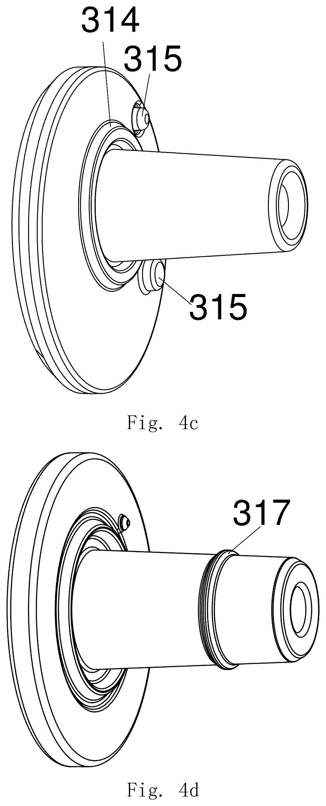 Patent US12618401 Figure 4 – Diaphragm assembly and diaphragm pump