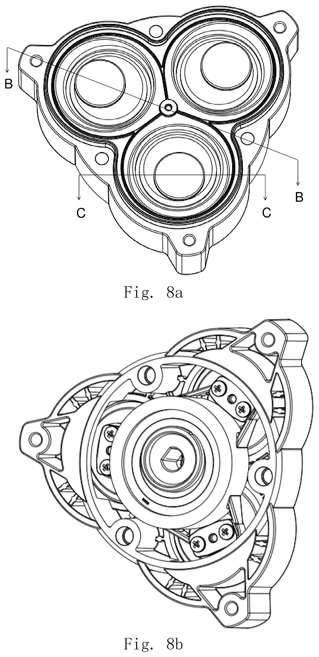 Patent US12618401 Figure 8 – Diaphragm assembly and diaphragm pump