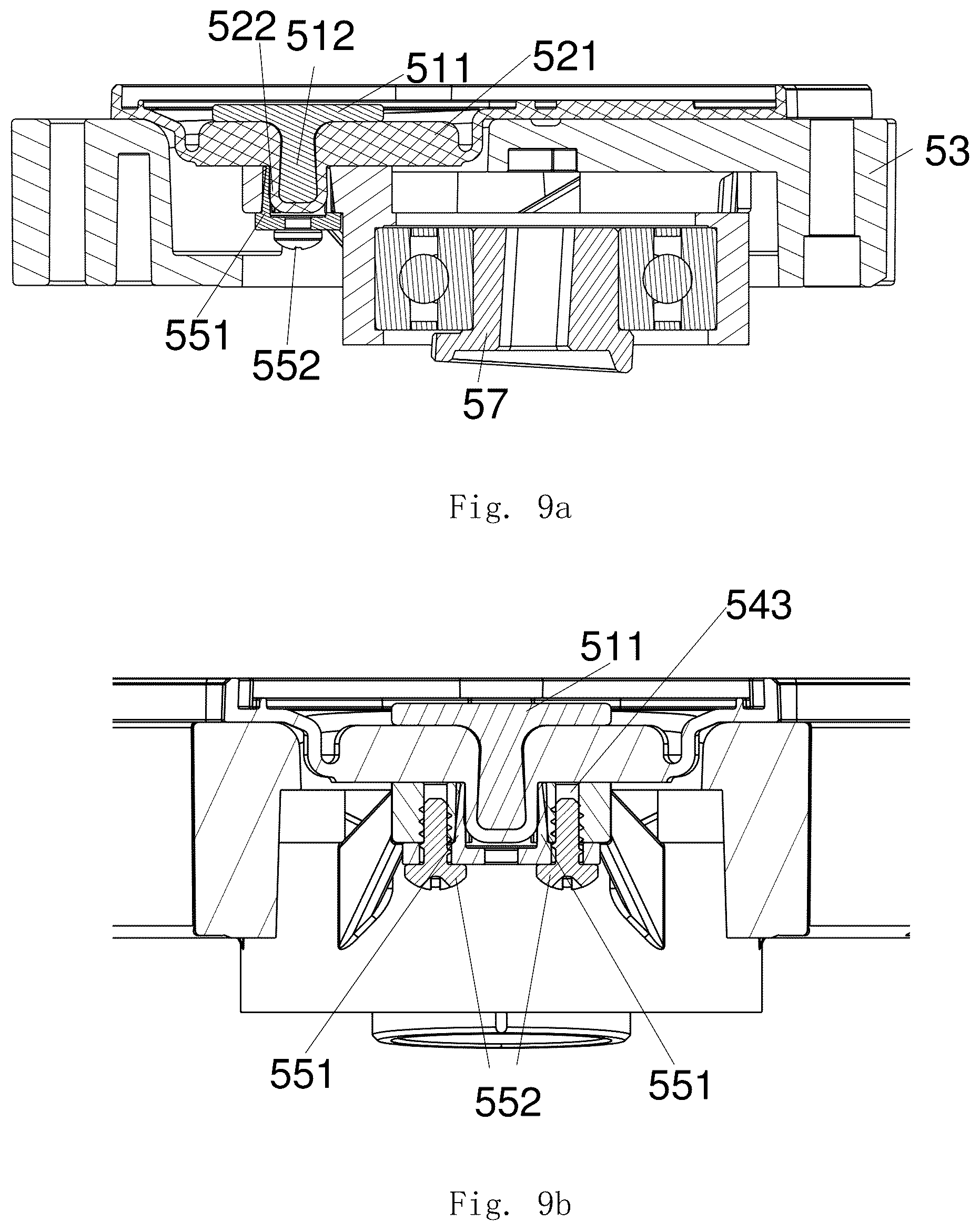 Patent US12618401 Figure 9 – Diaphragm assembly and diaphragm pump