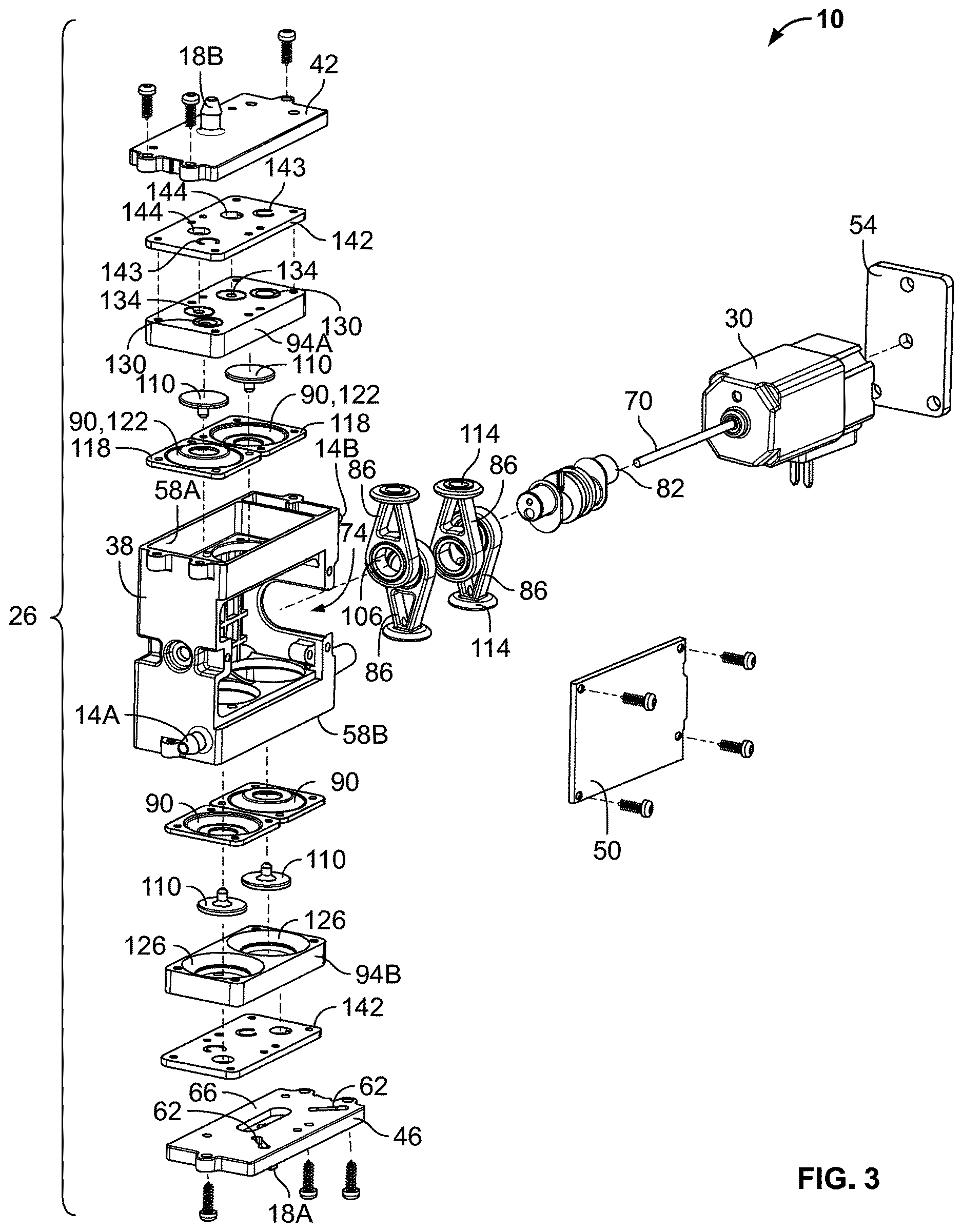 Patent US12618402 Figure 3 – Pump assembly