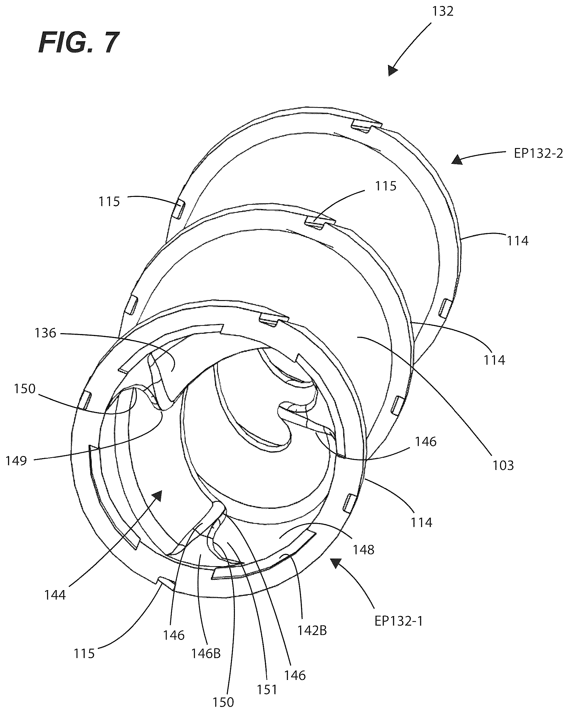 Patent US12618409 Figure 7 – Submersible pump
