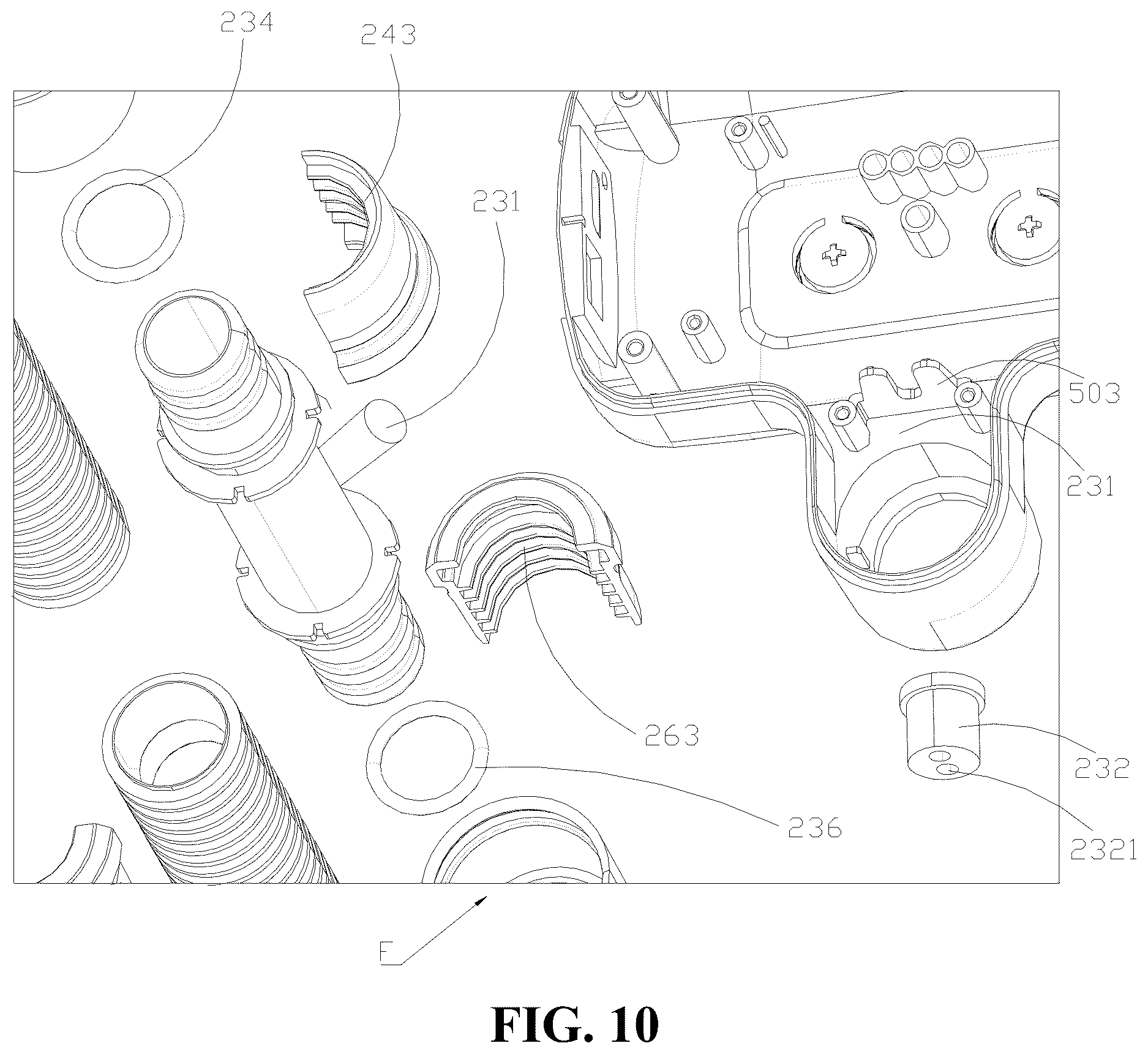 Patent US12618411 Figure 10 – Oil pump