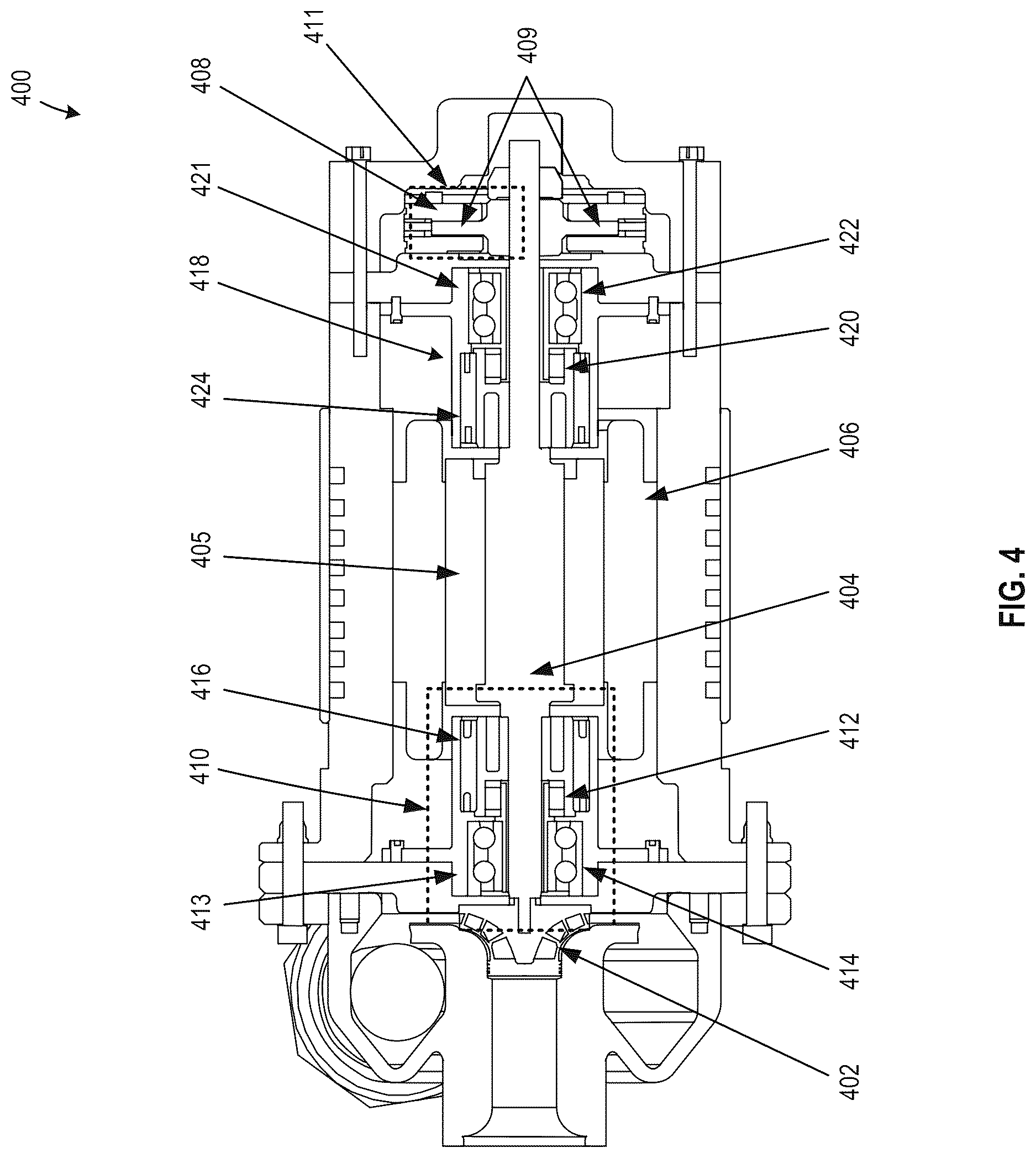 Patent US12618414 Figure 4 – Apparatus to reduce bearing failure