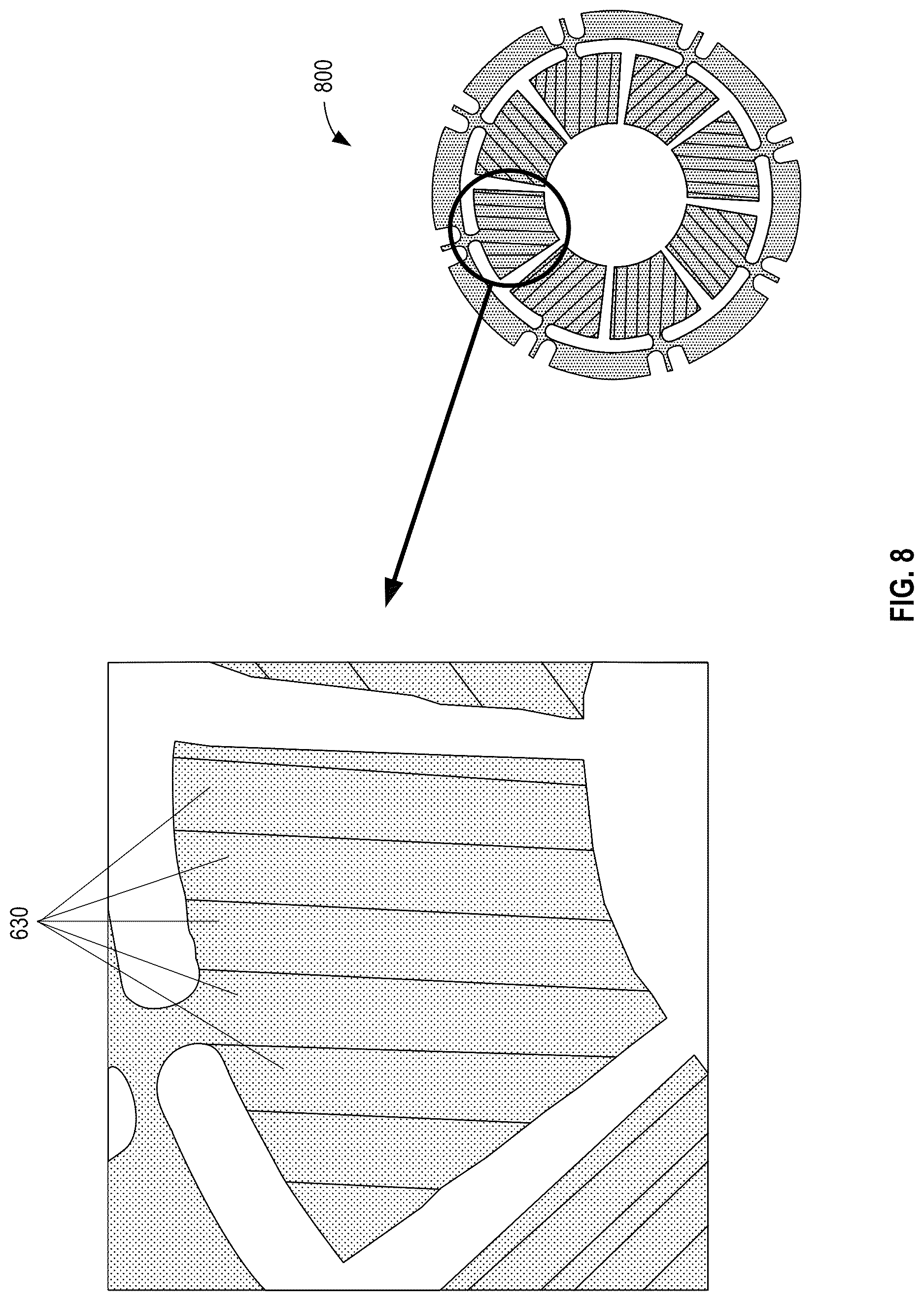 Patent US12618414 Figure 8 – Apparatus to reduce bearing failure