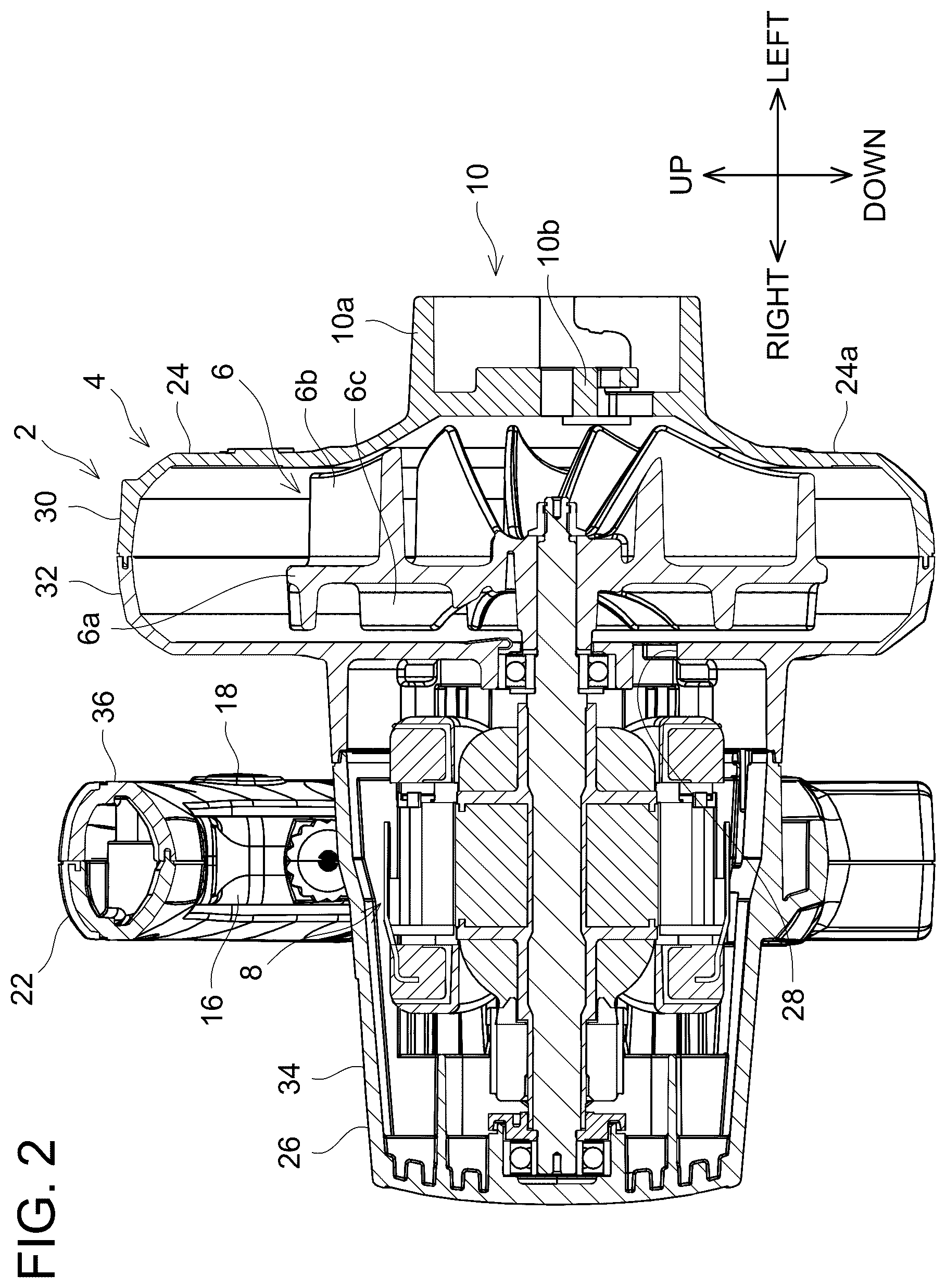 Patent US12618417 Figure 2 – Blower
