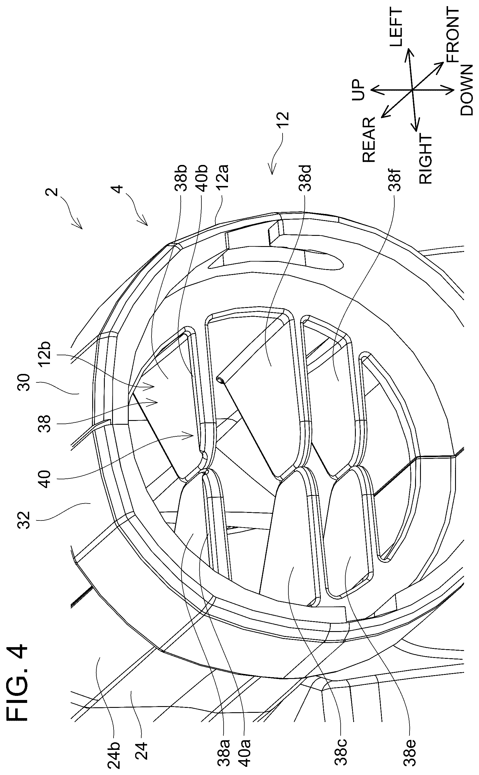 Patent US12618417 Figure 4 – Blower
