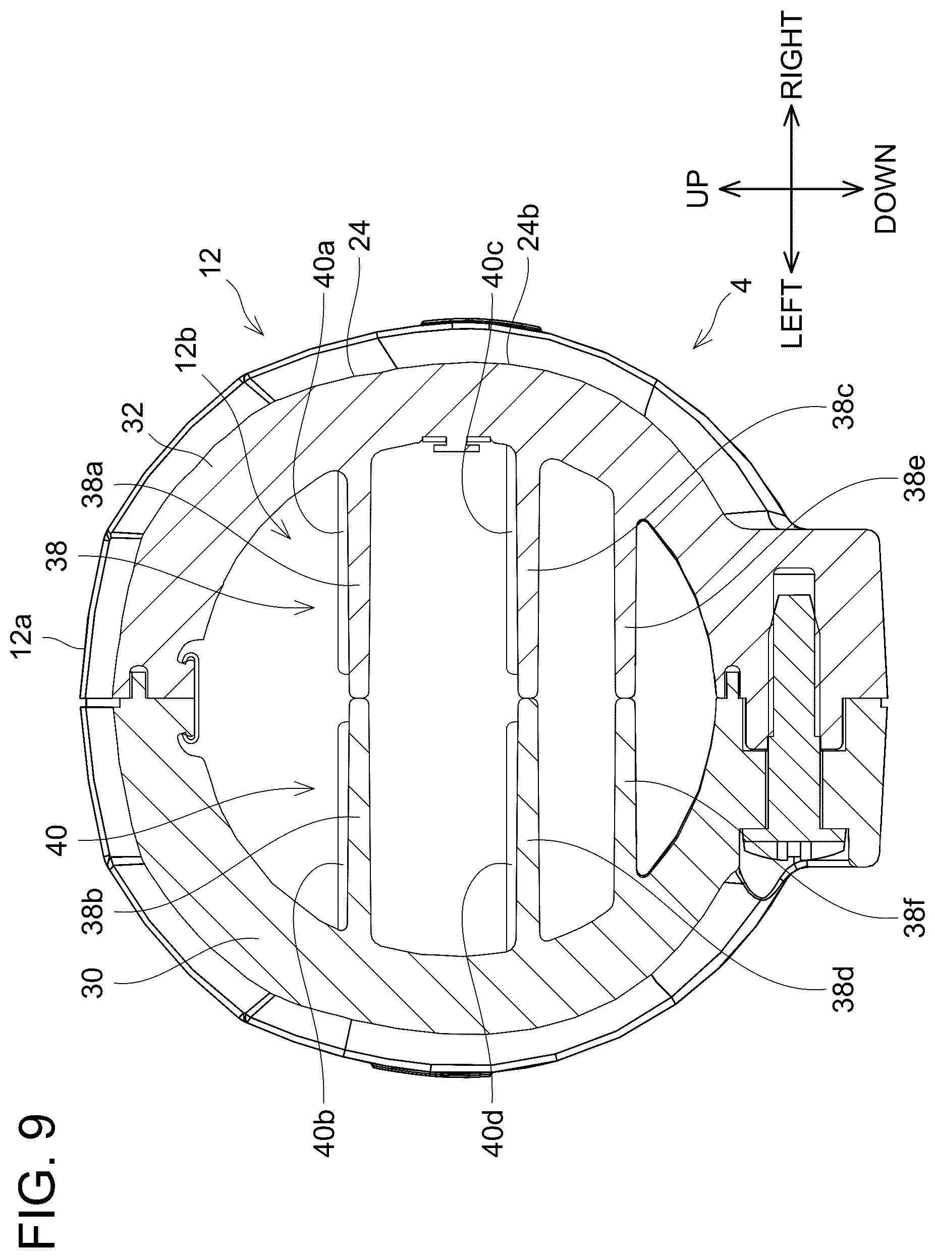Patent US12618417 Figure 9 – Blower