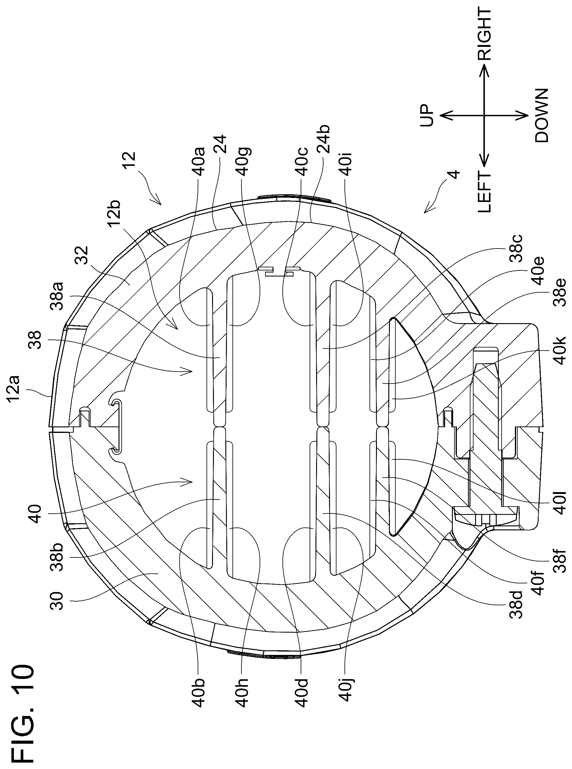 Patent US12618417 Figure 10 – Blower