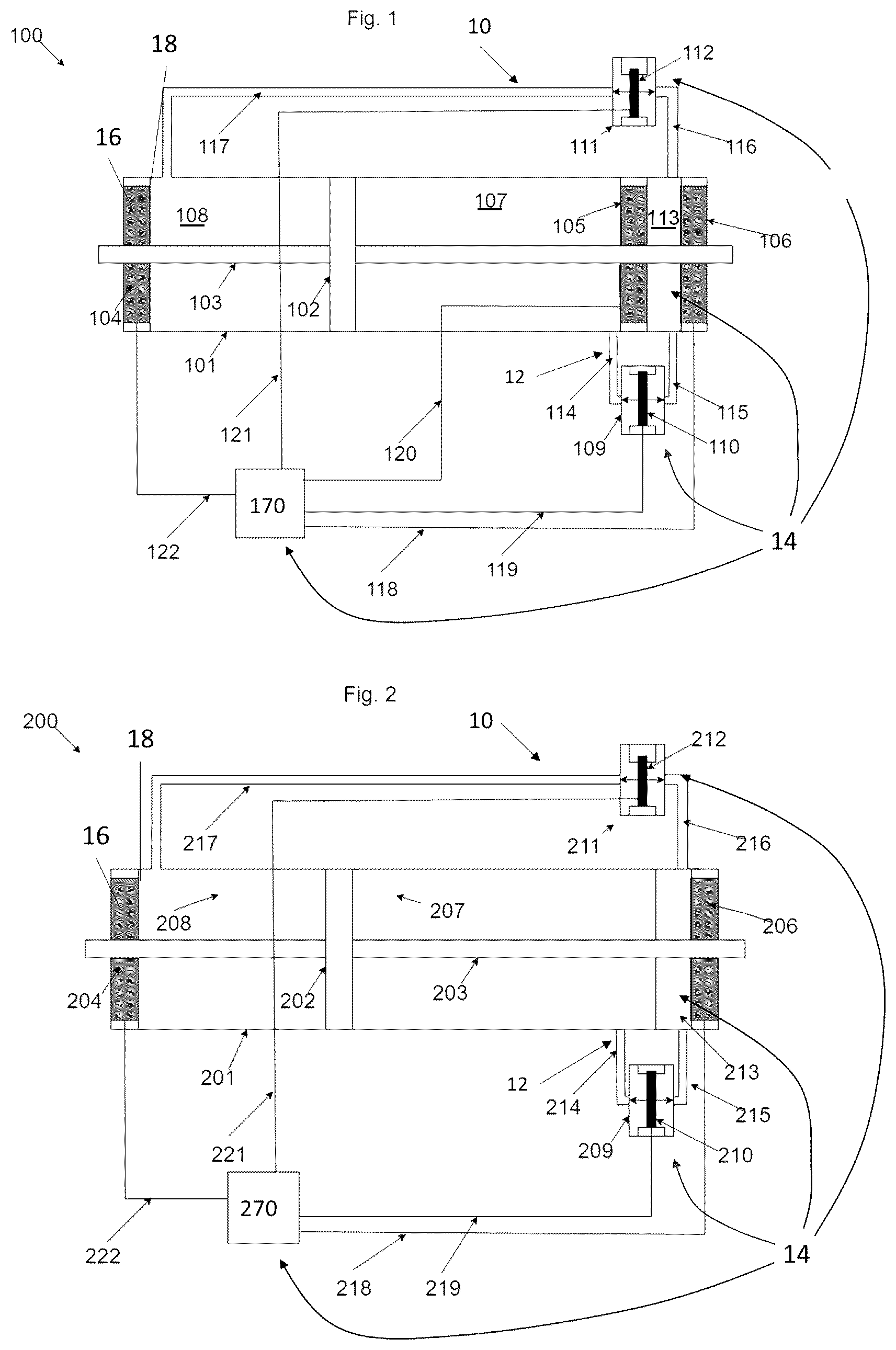 Patent US12618420 Figure 1 – Hydraulic actuator and method for operating