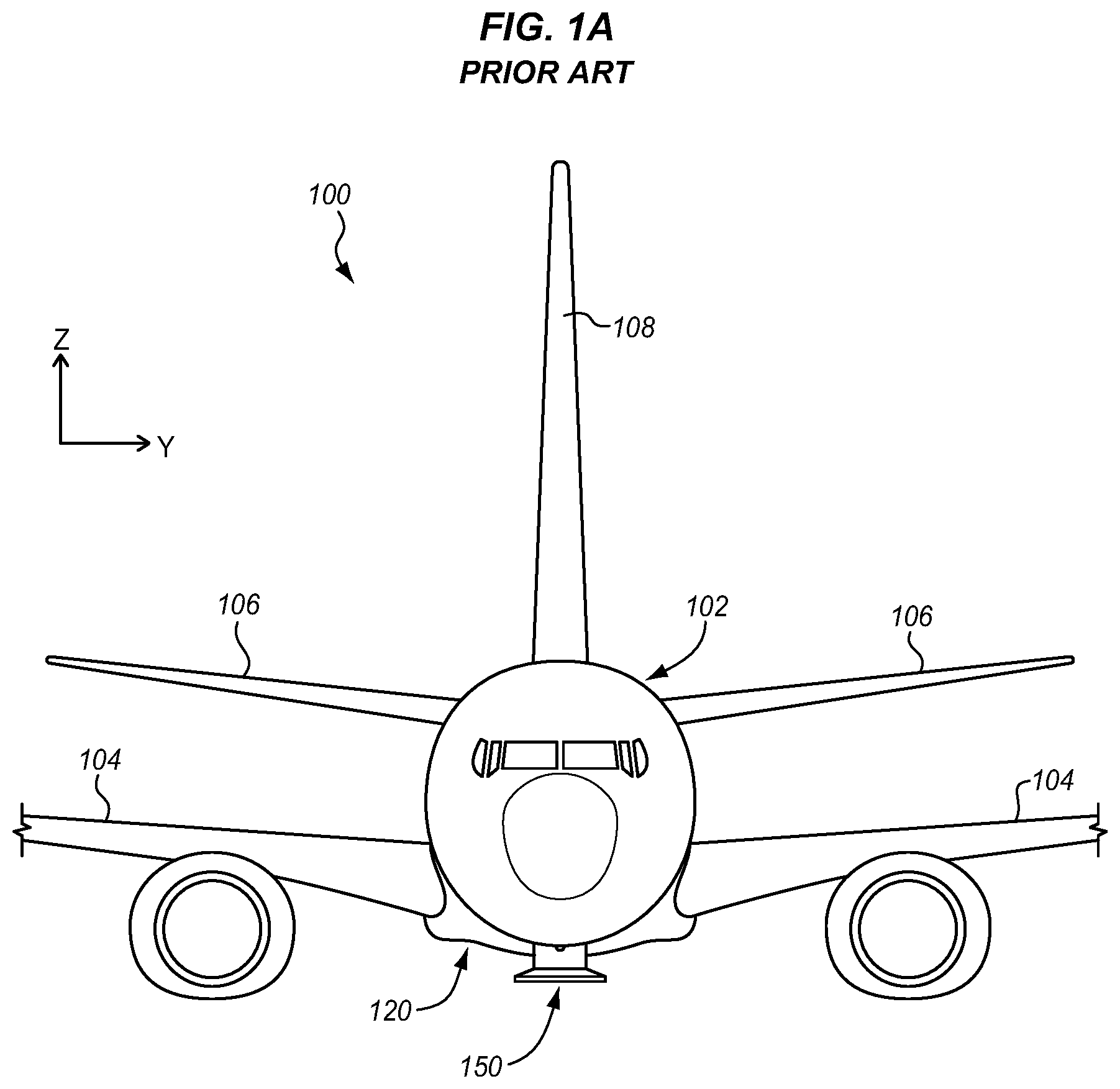 Patent US12618429 Figure 1 – Eccentric bolt for attaching mission pod to aircraft