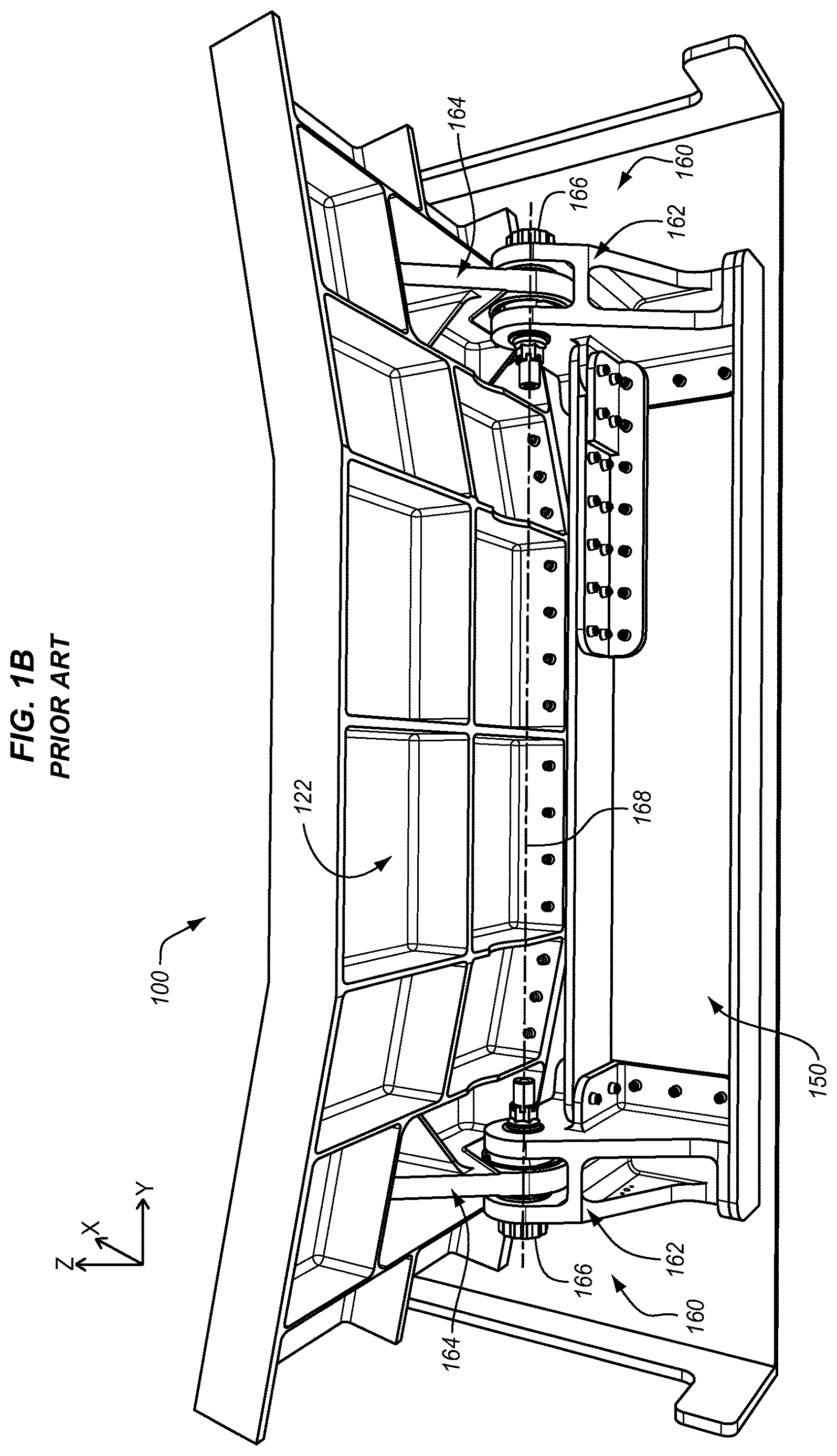 Patent US12618429 Figure 2 – Eccentric bolt for attaching mission pod to aircraft
