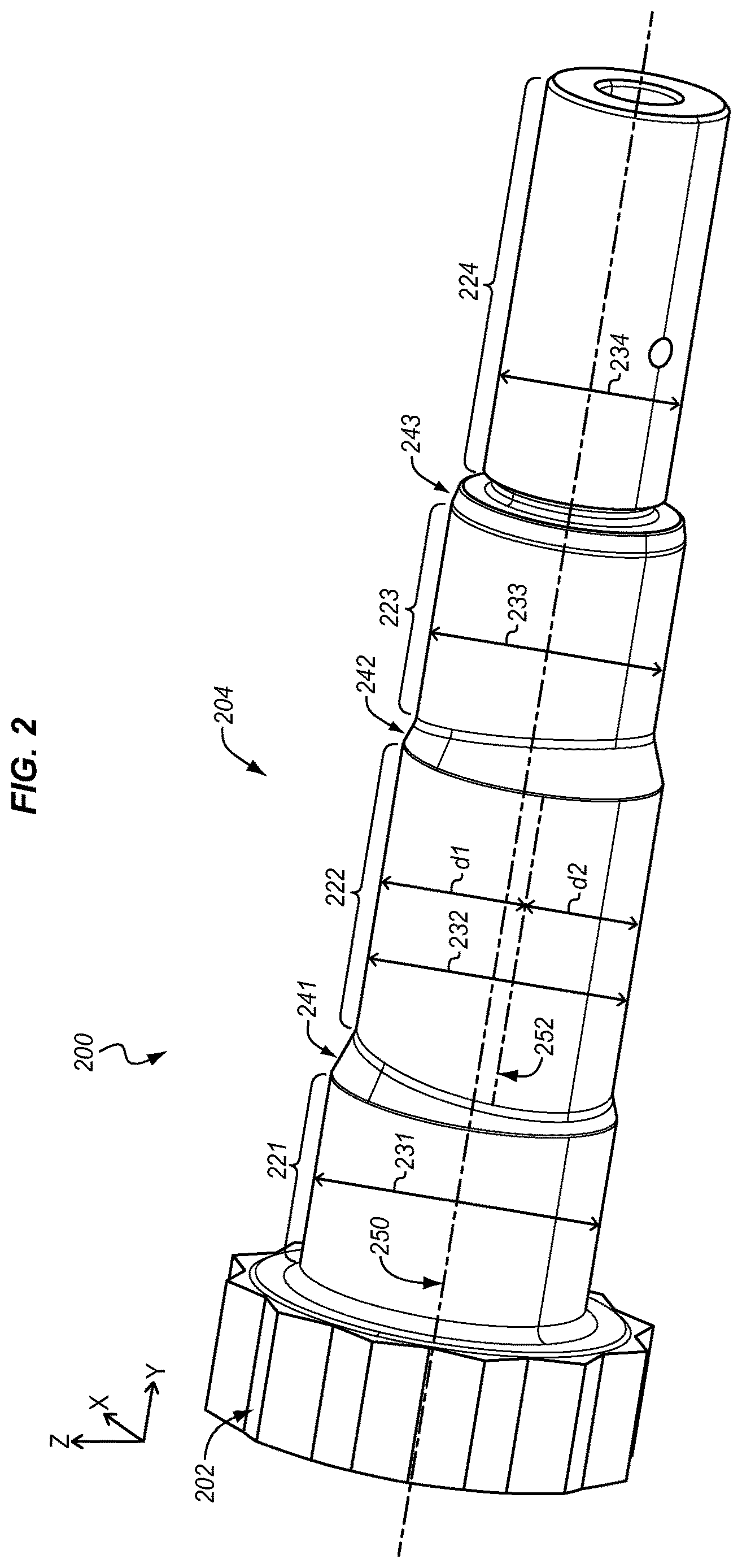 Patent US12618429 Figure 3 – Eccentric bolt for attaching mission pod to aircraft