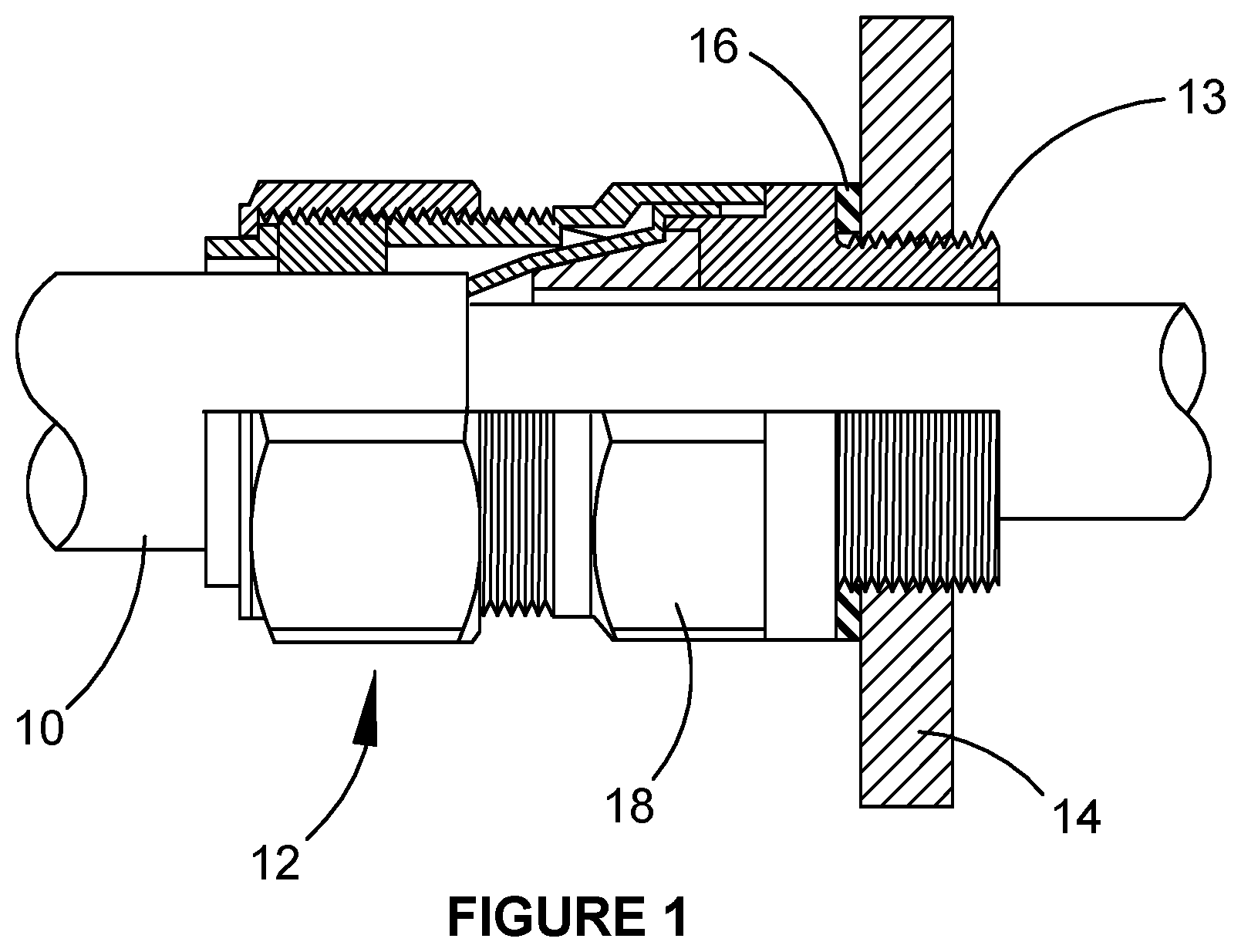 Patent US12618430 Figure 1 – Unitary piece dual lock split washer