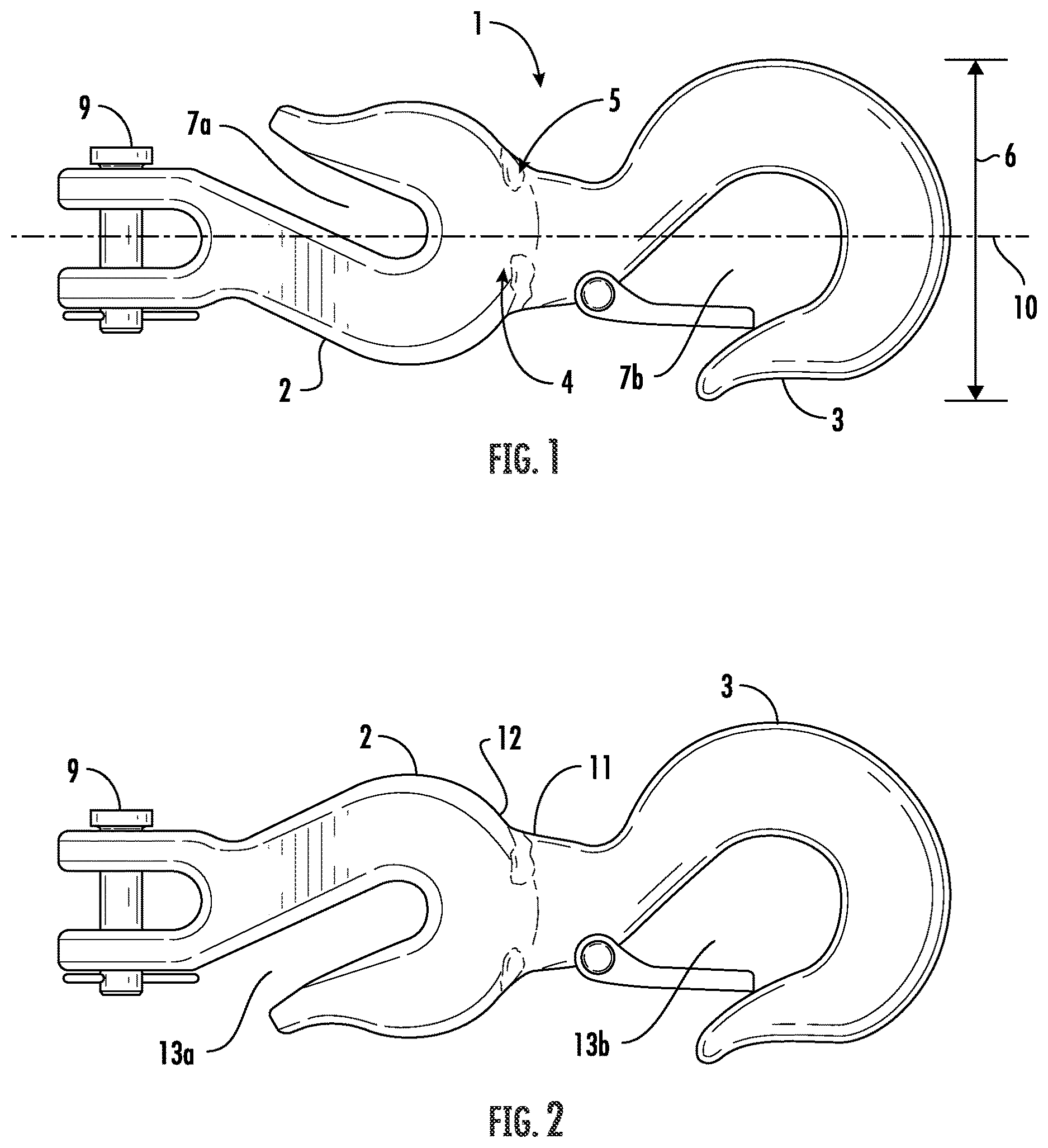 Patent US12618431 Figure 1 – Dual hook