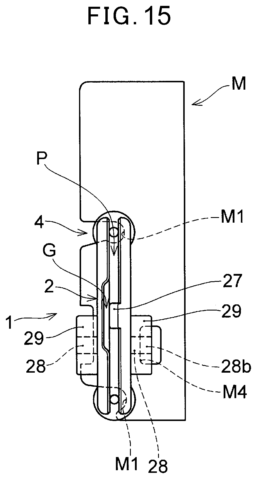 Patent US12618432 Figure 11 – Casing cap and control cable connecting structure with casing cap